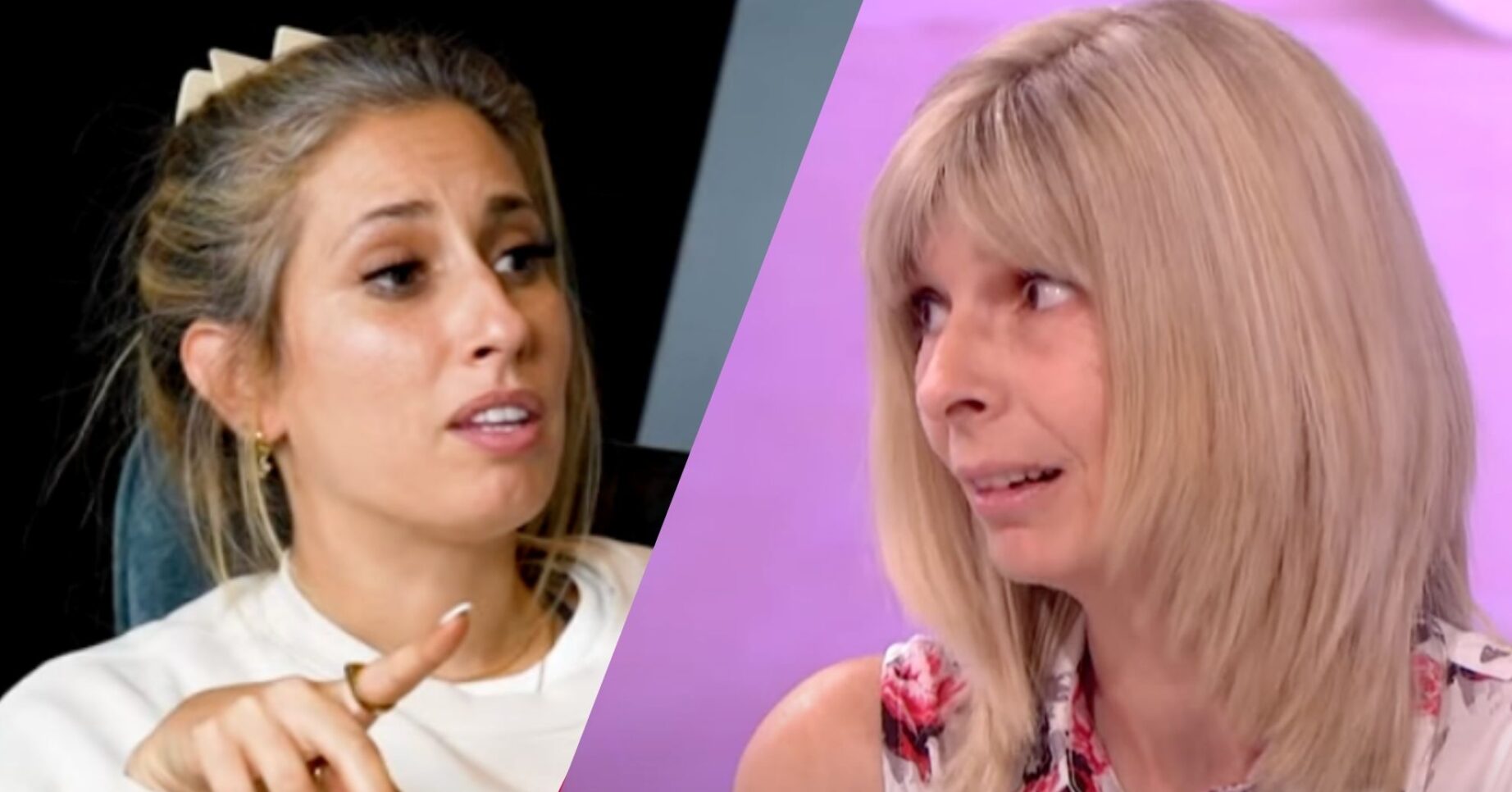 ED split pic Stacey Solomon / mum Fiona