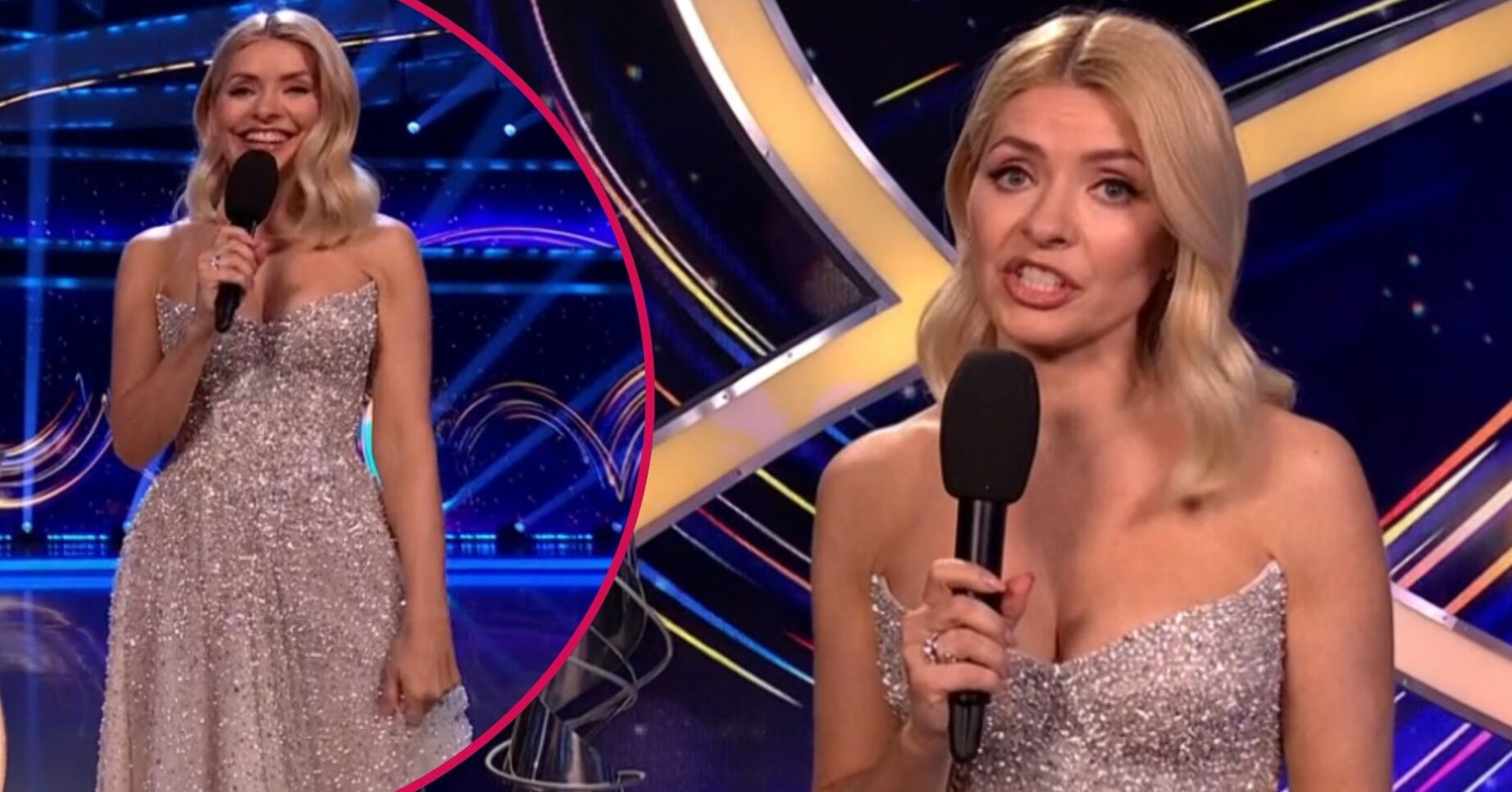 Holly on Dancing on Ice