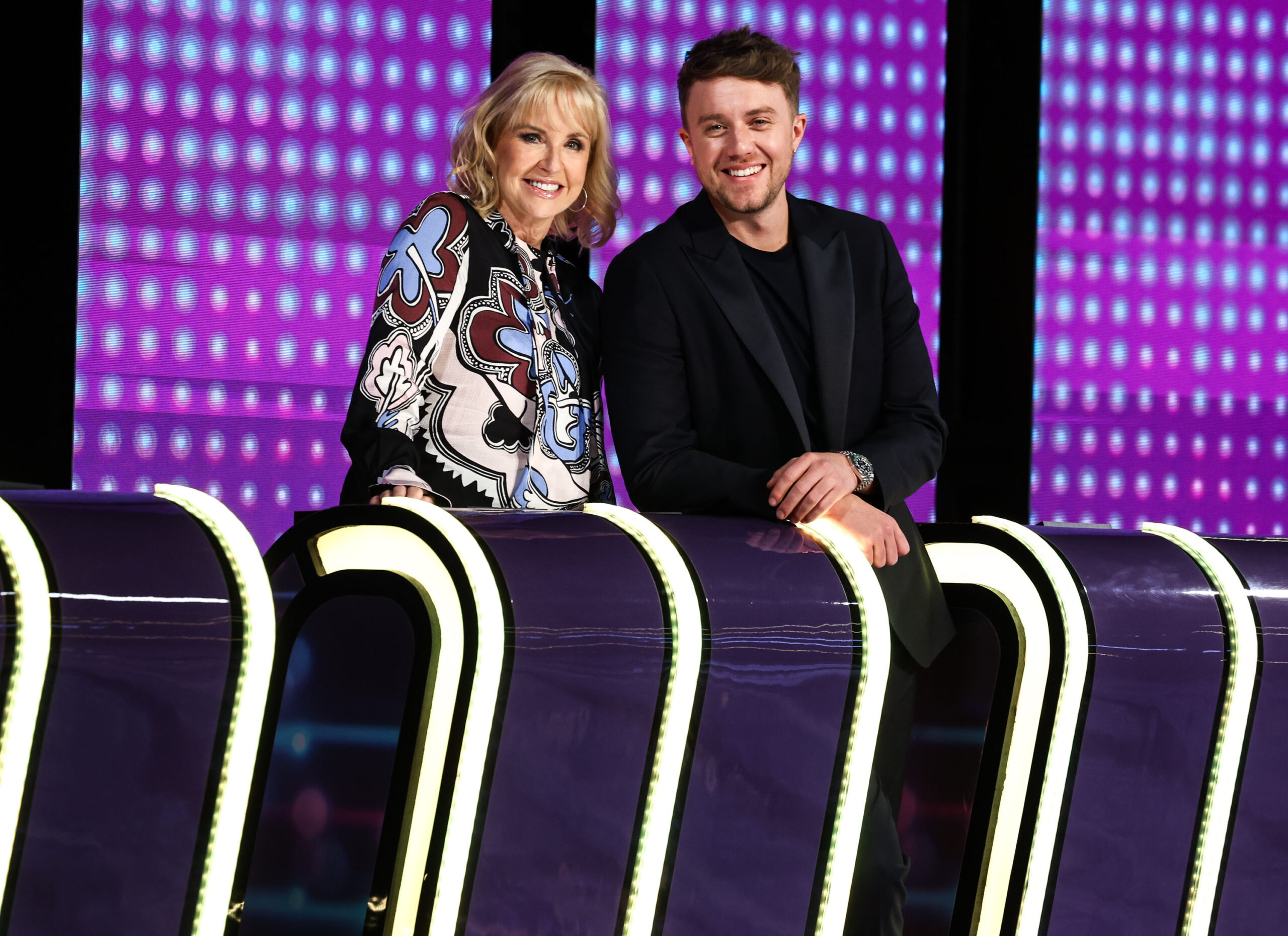 Sarah Greene and Roman Kemp generic The Finish Line pic