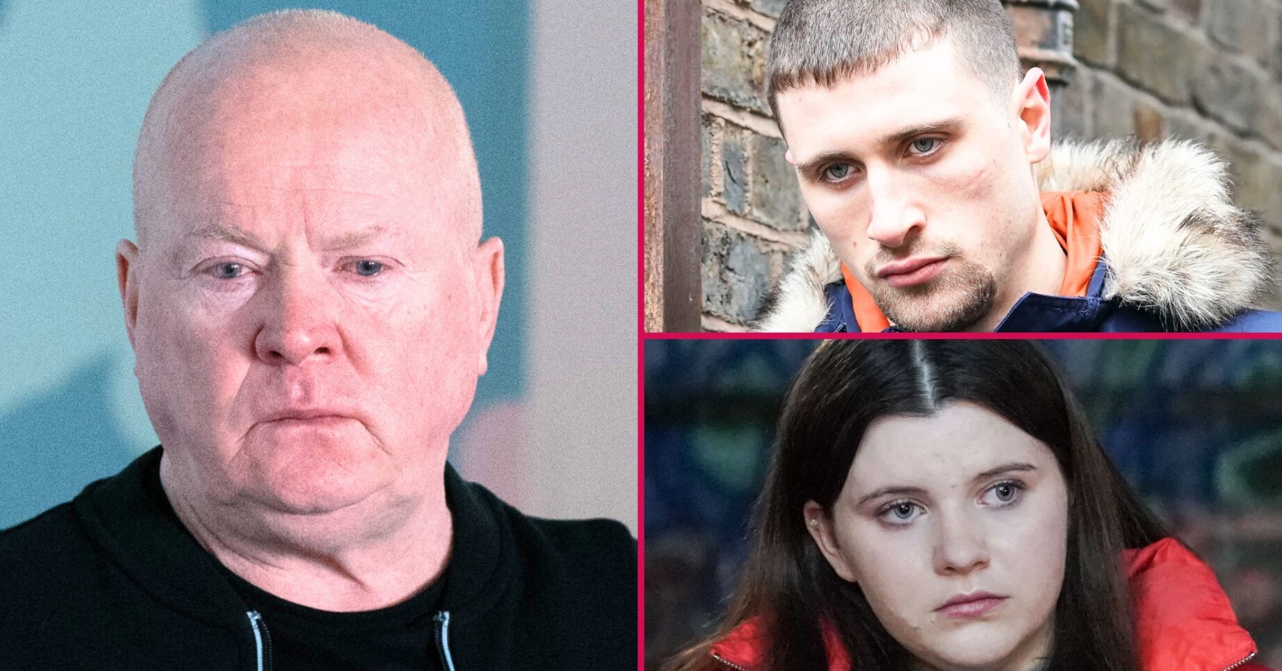 EastEnders' Phil, Harry, Lily