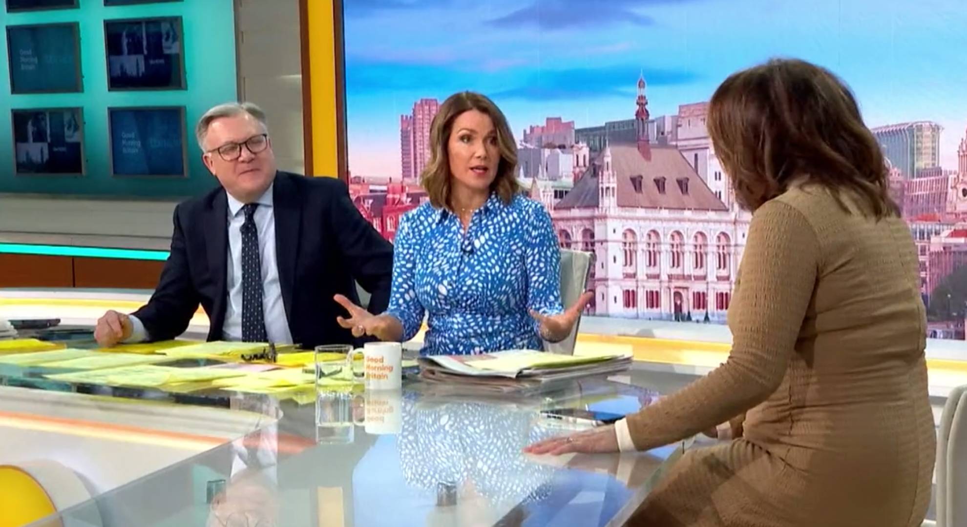Lorraine Kelly appears on GMB
