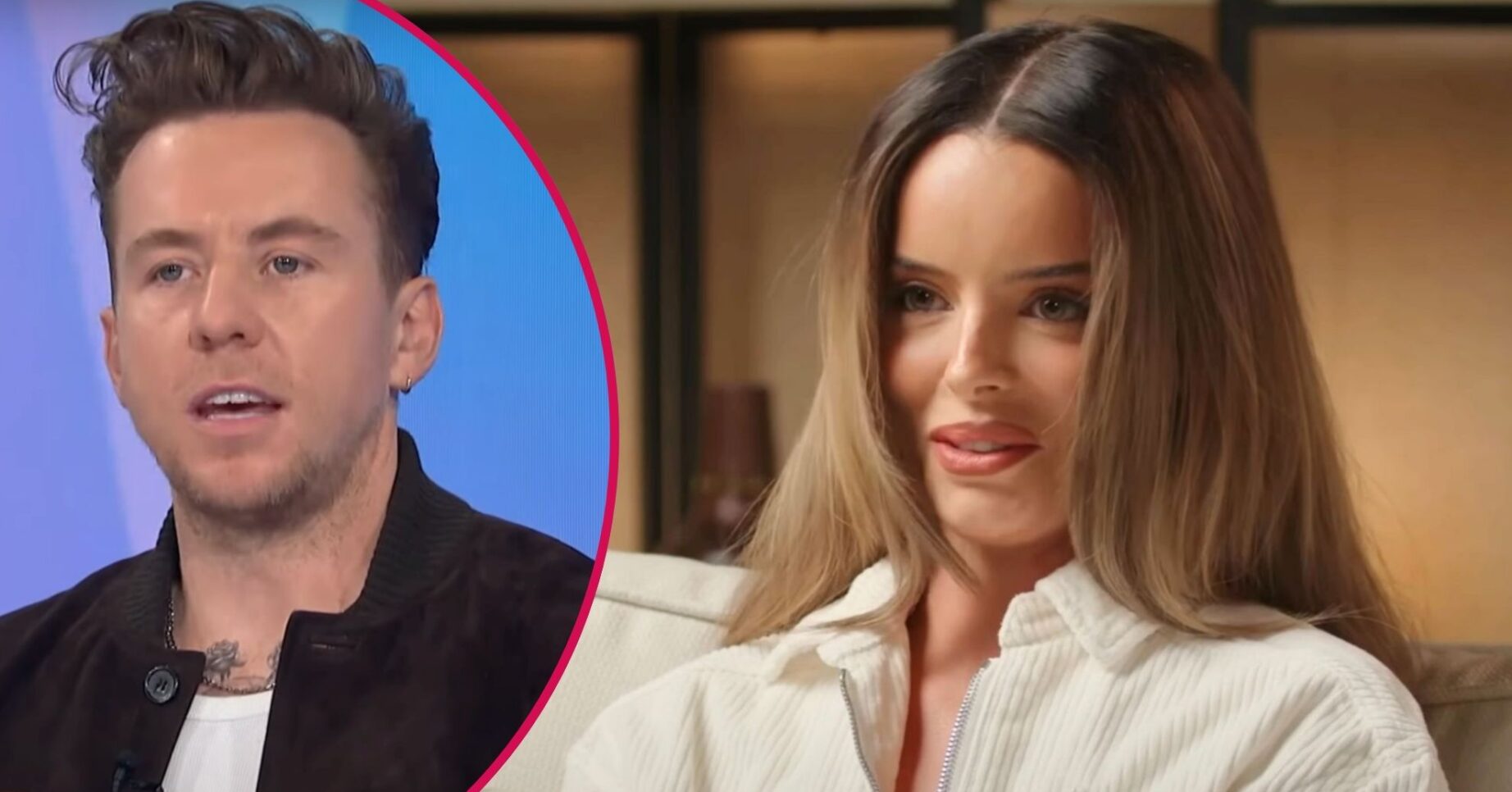 Danny Jones on Loose Men / Maura Higgins in a podcast