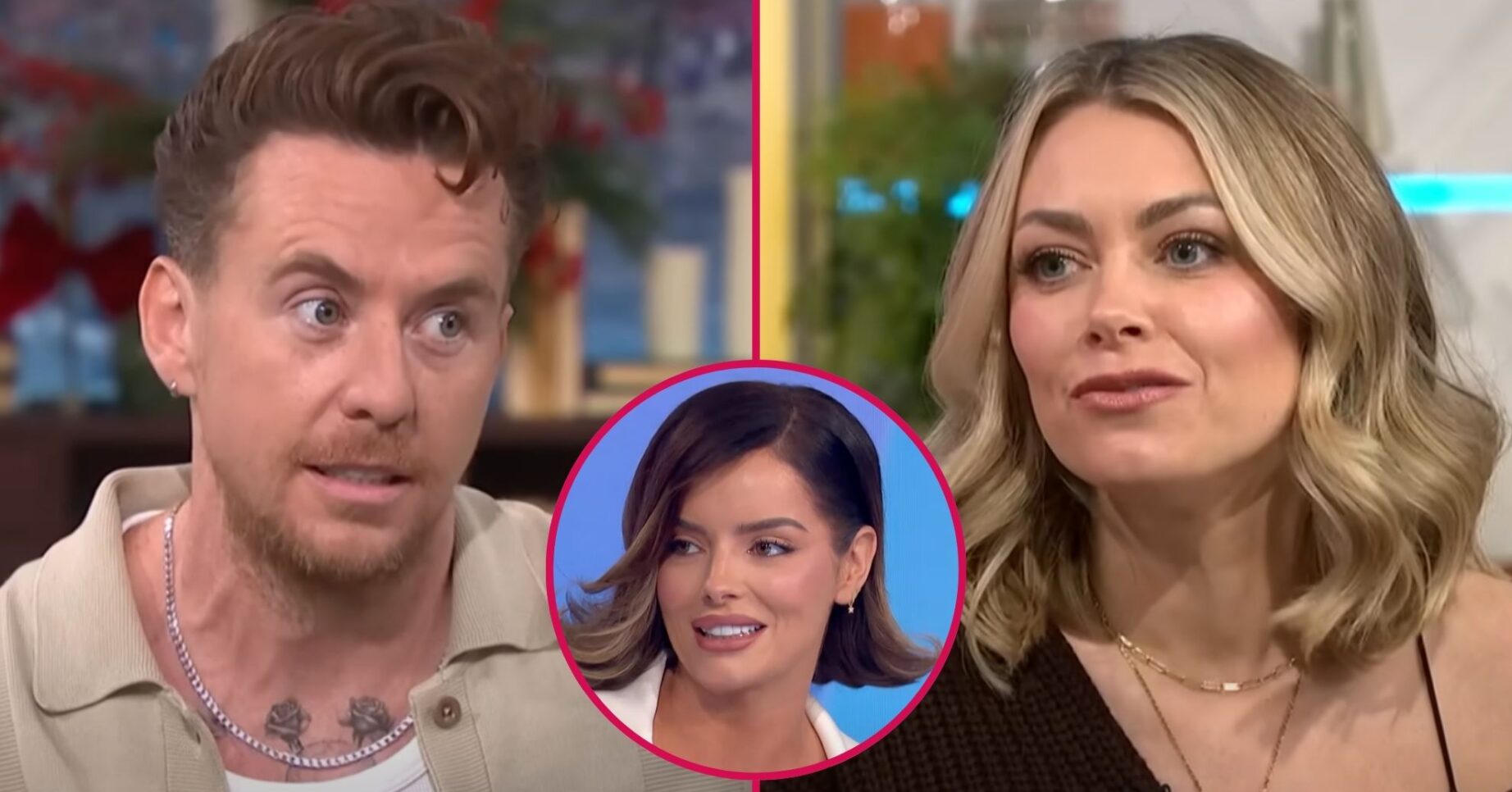 Danny Jones, Georgia Jones and Maura Higgins