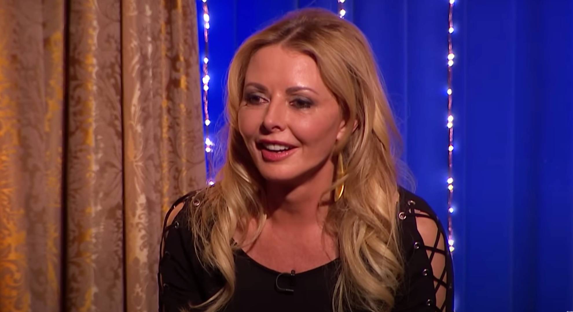 Carol Vorderman listens