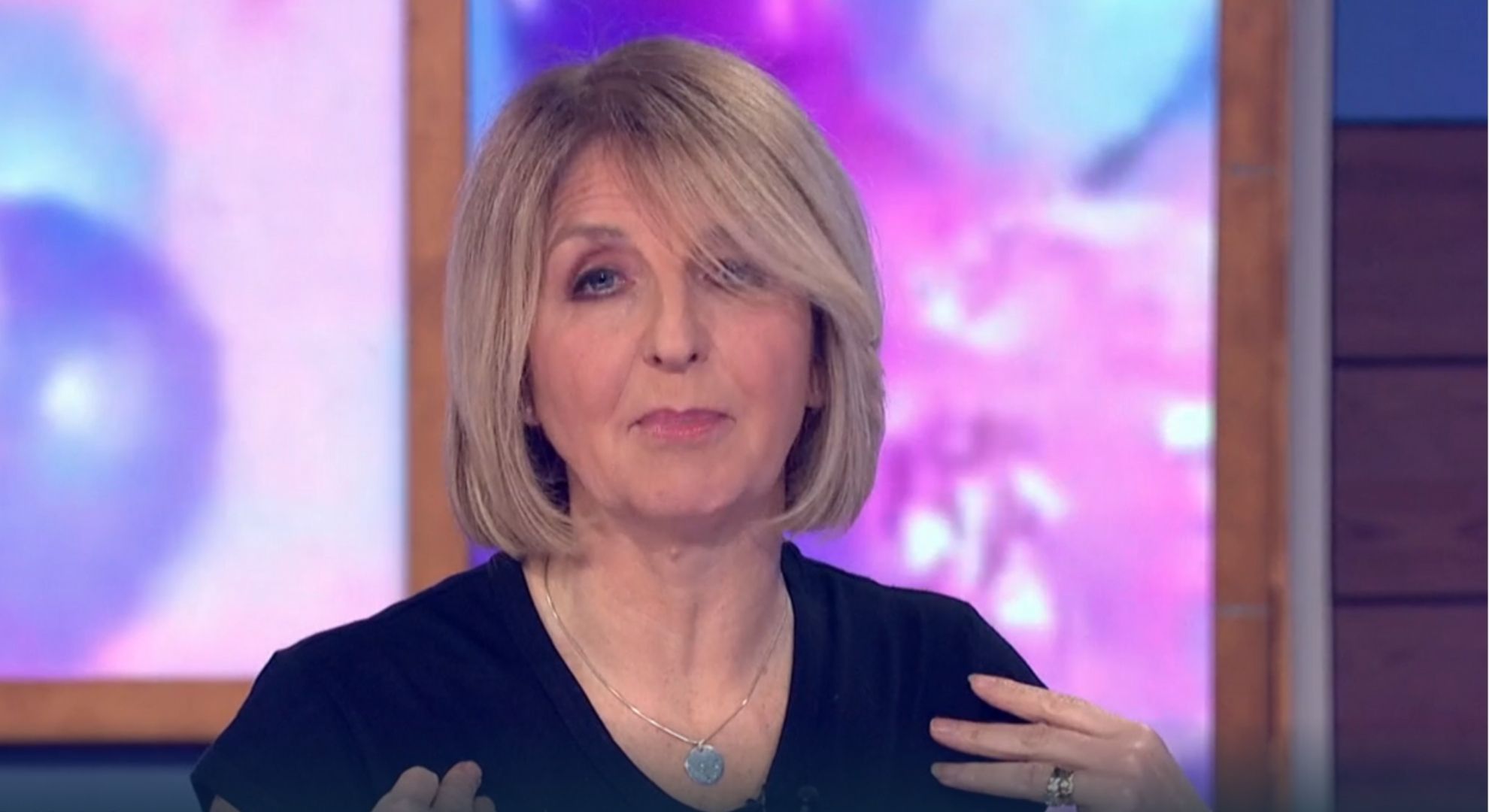 Kaye Adams hosting Loose Women