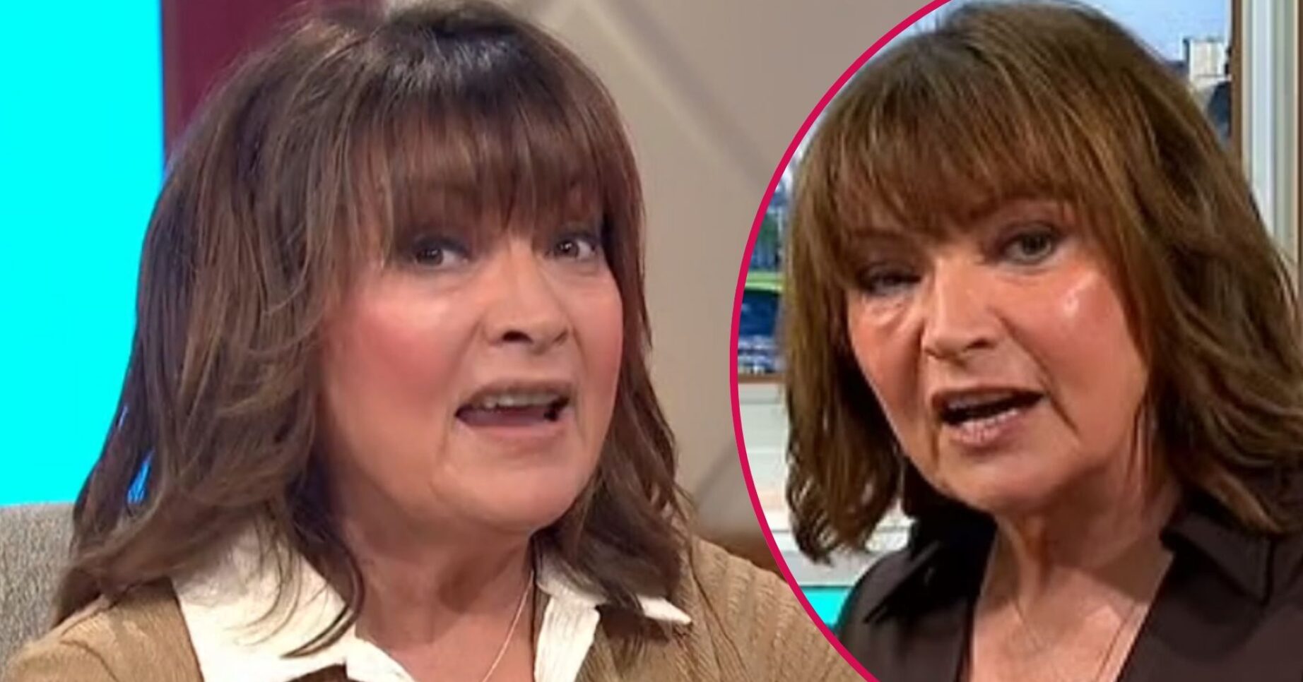 Lorraine Kelly on her TV show