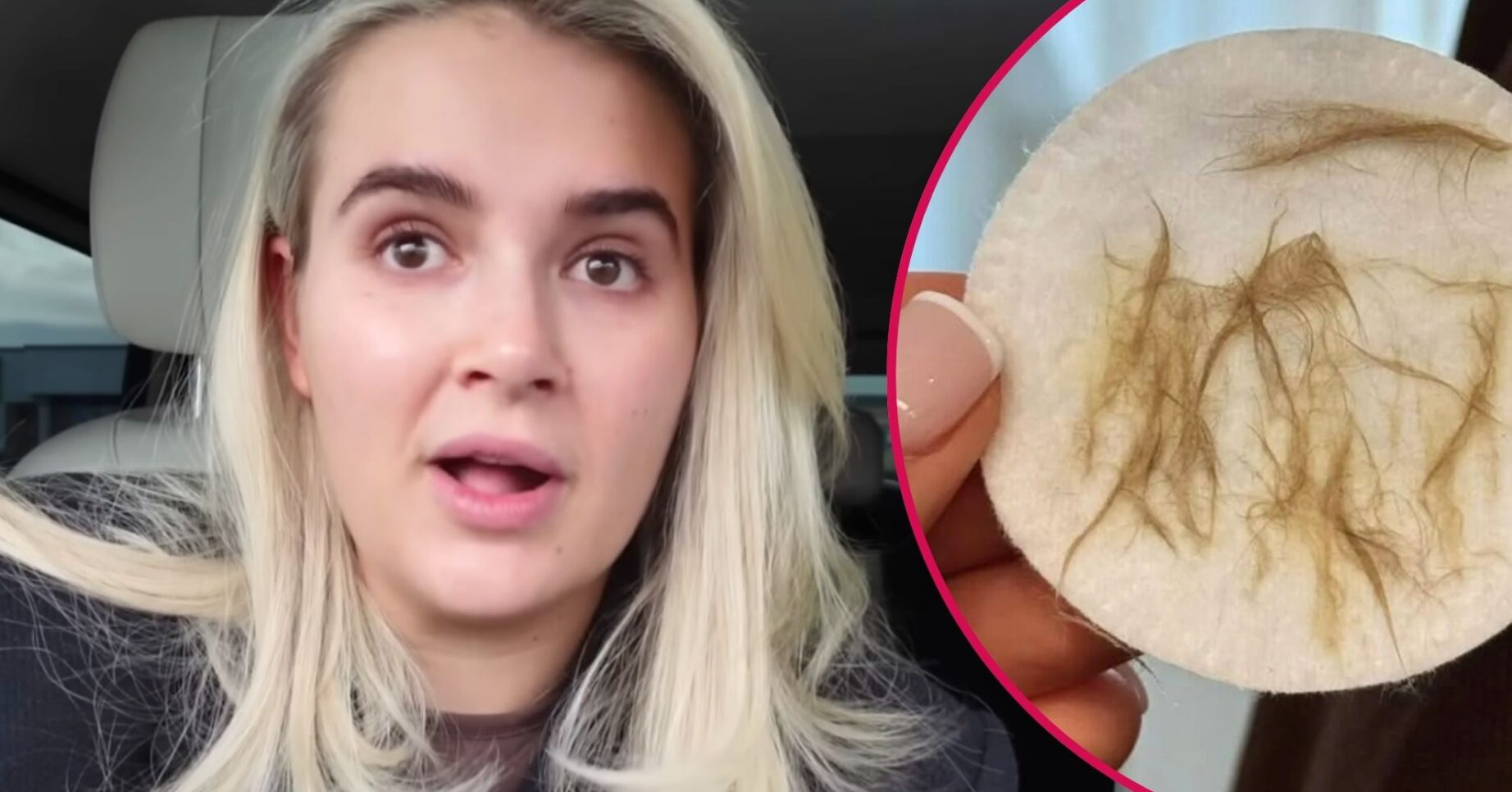 Molly-Mae looking shocked