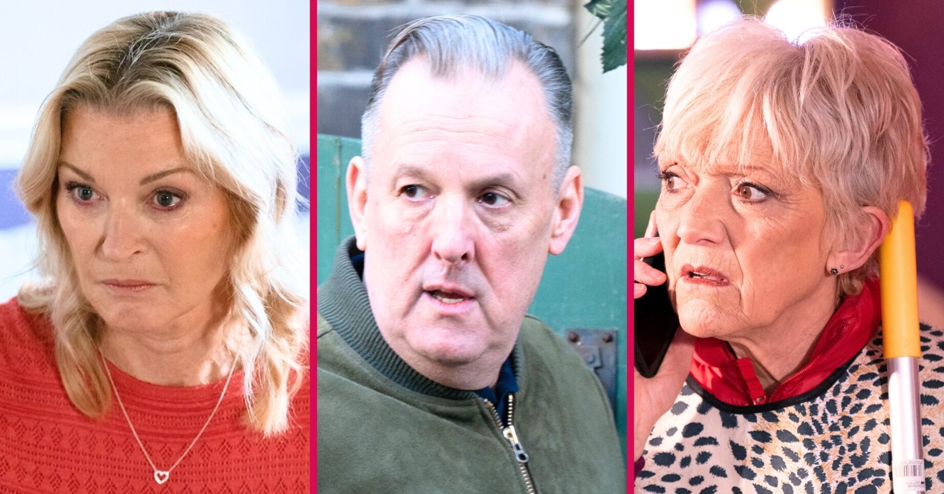 EastEnders' Kathy, Harvey, Jean