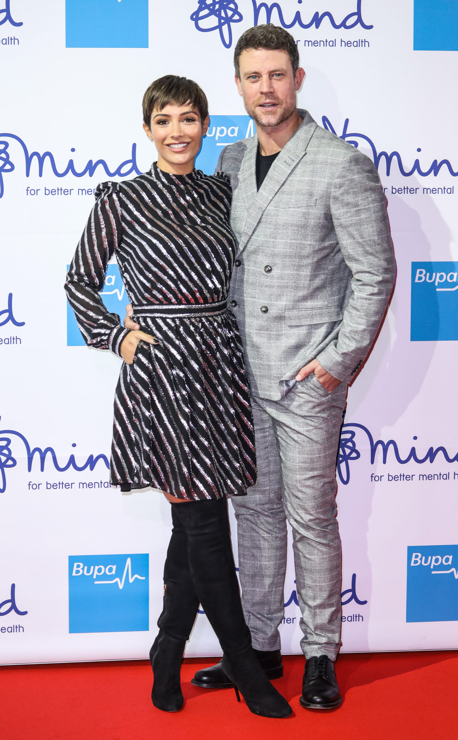 Frankie and Wayne Bridge at the Bupa awards