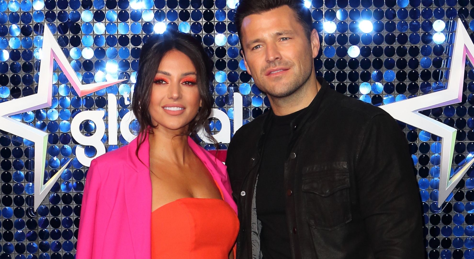 Michelle Keegan and Mark Wright on the red carpet 