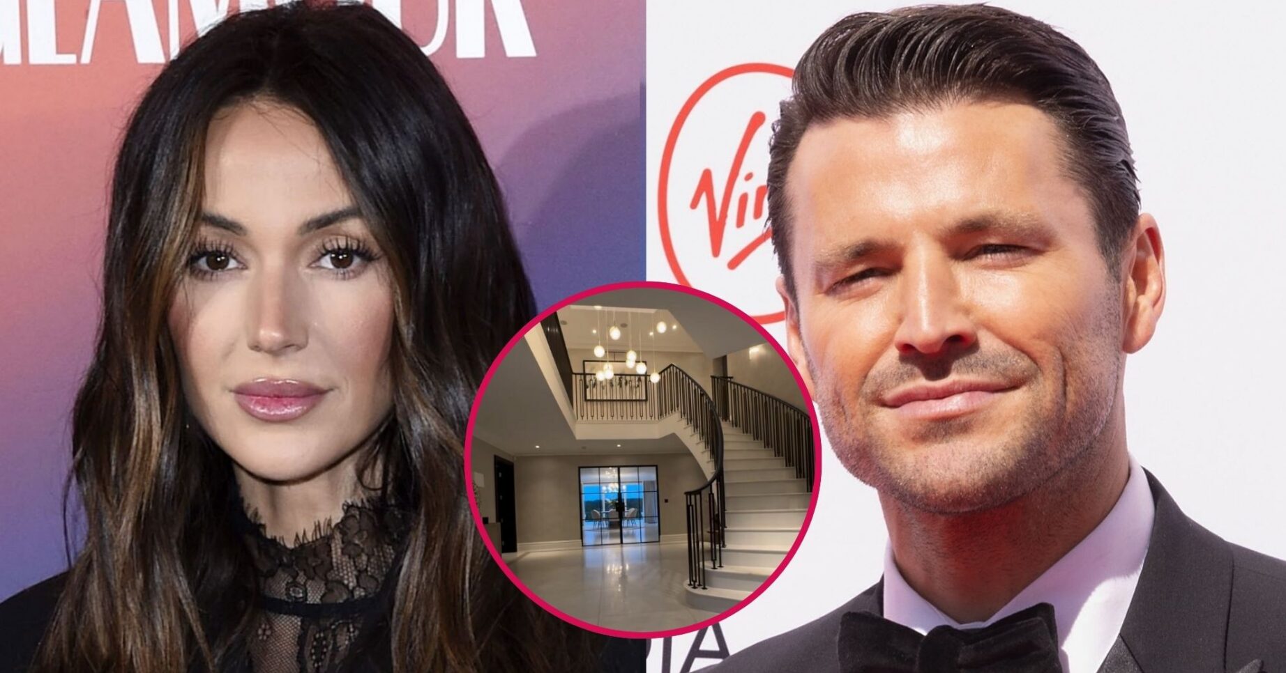 Michelle Keegan and Mark Wright, and their home