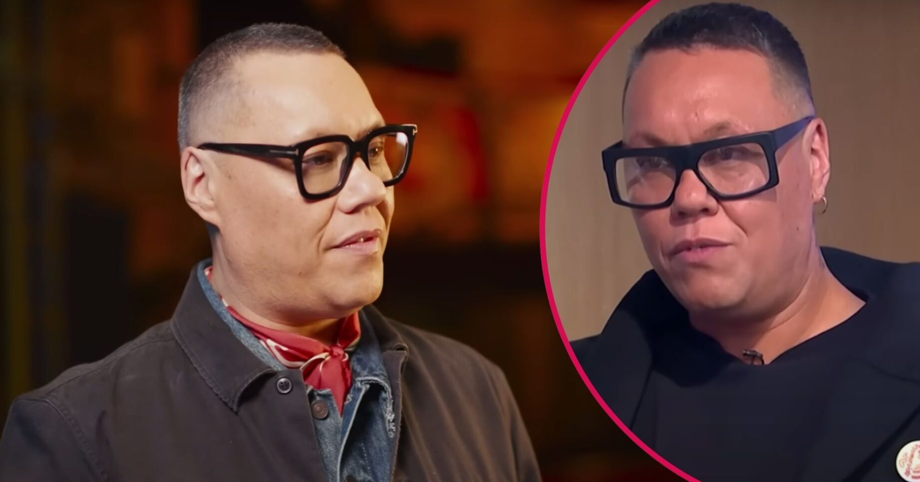 Gok Wan looks concerned
