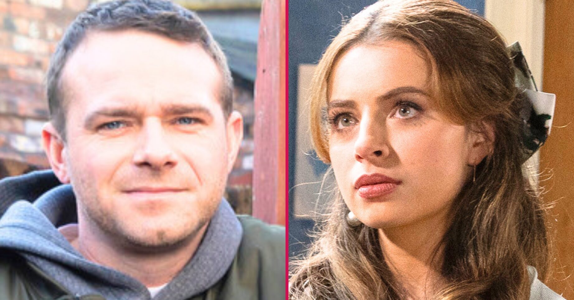 Coronation Street's Mick, Daisy split pic