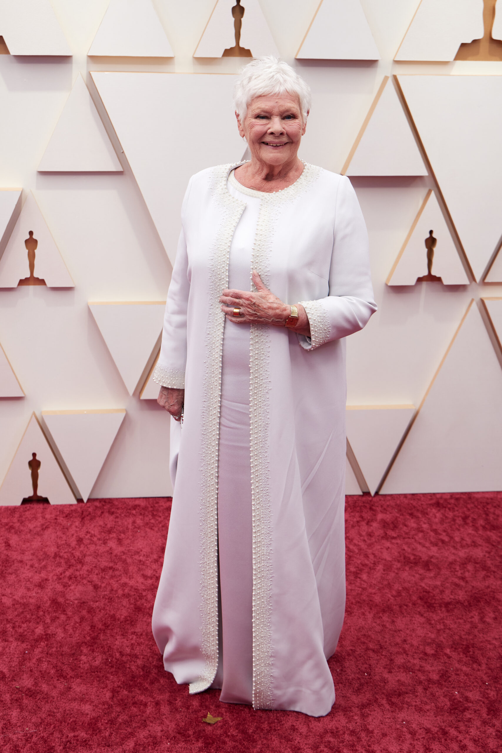 Dame Judi Dench on the red carpet