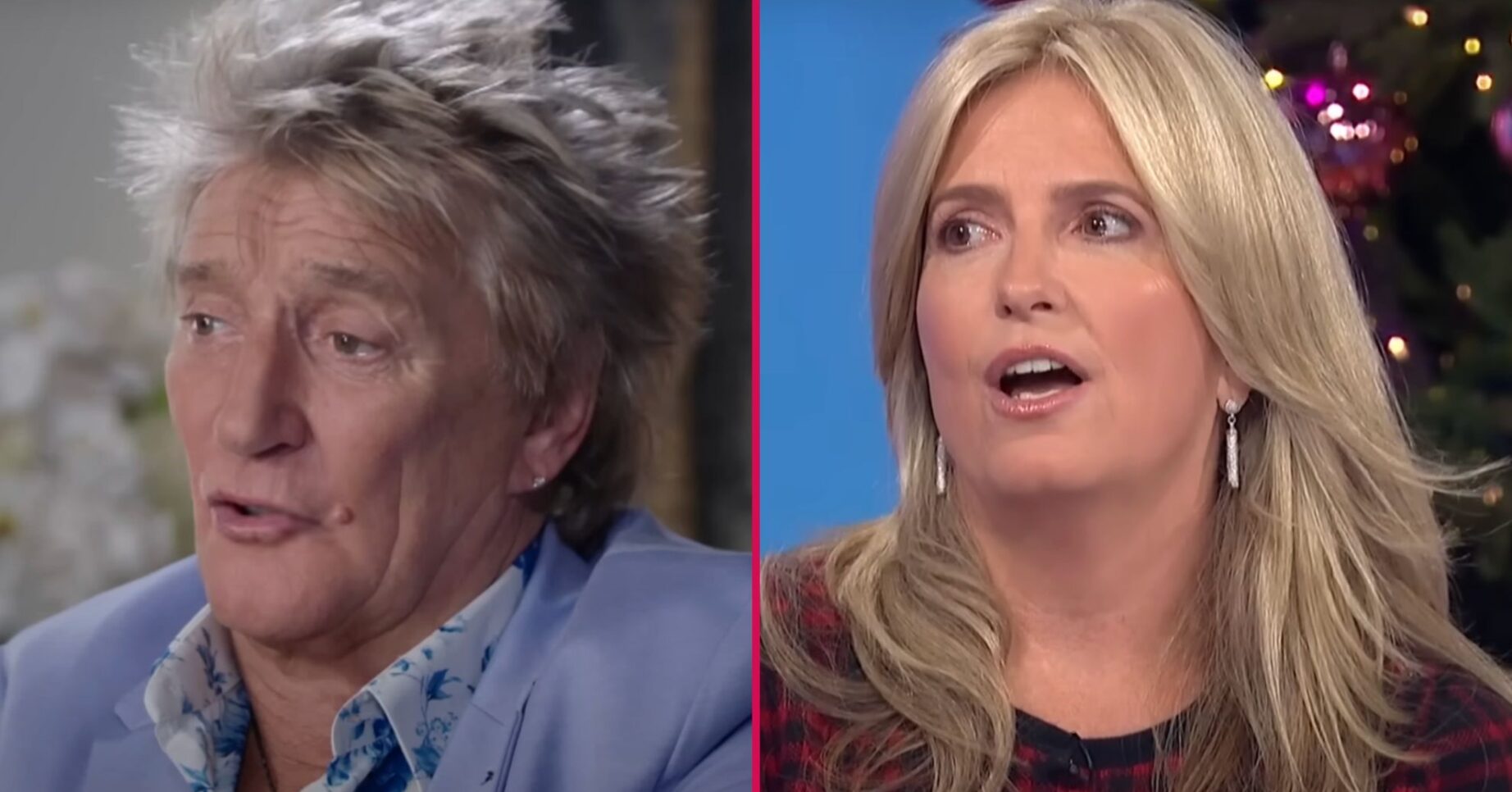 Rod Stewart and Penny Lancaster