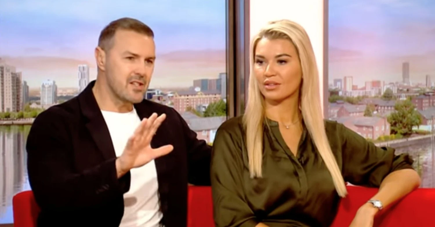Paddy McGuinness and Christine McGuinness on BBC Breakfast 