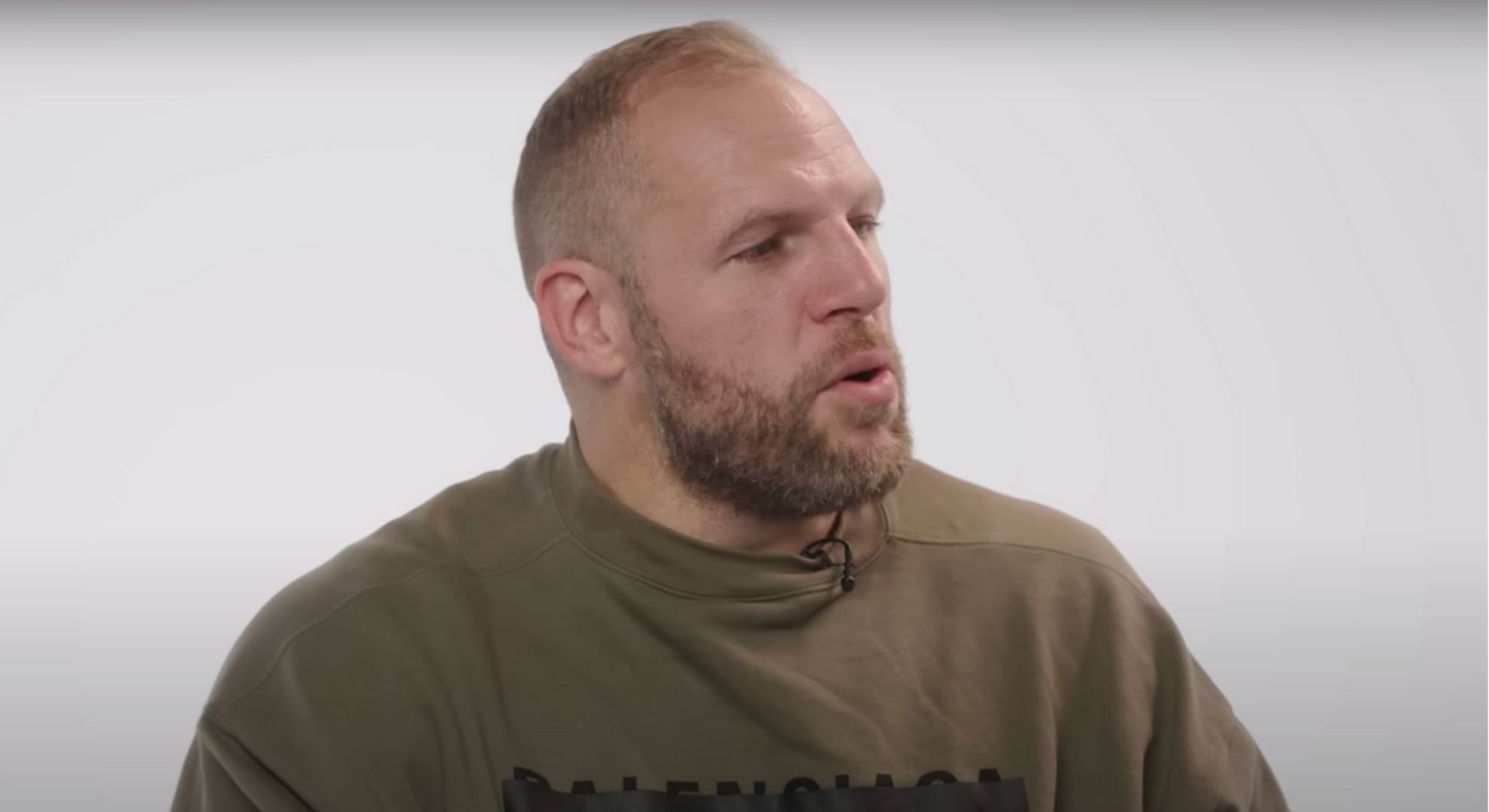 James Haskell speaking in an interview 