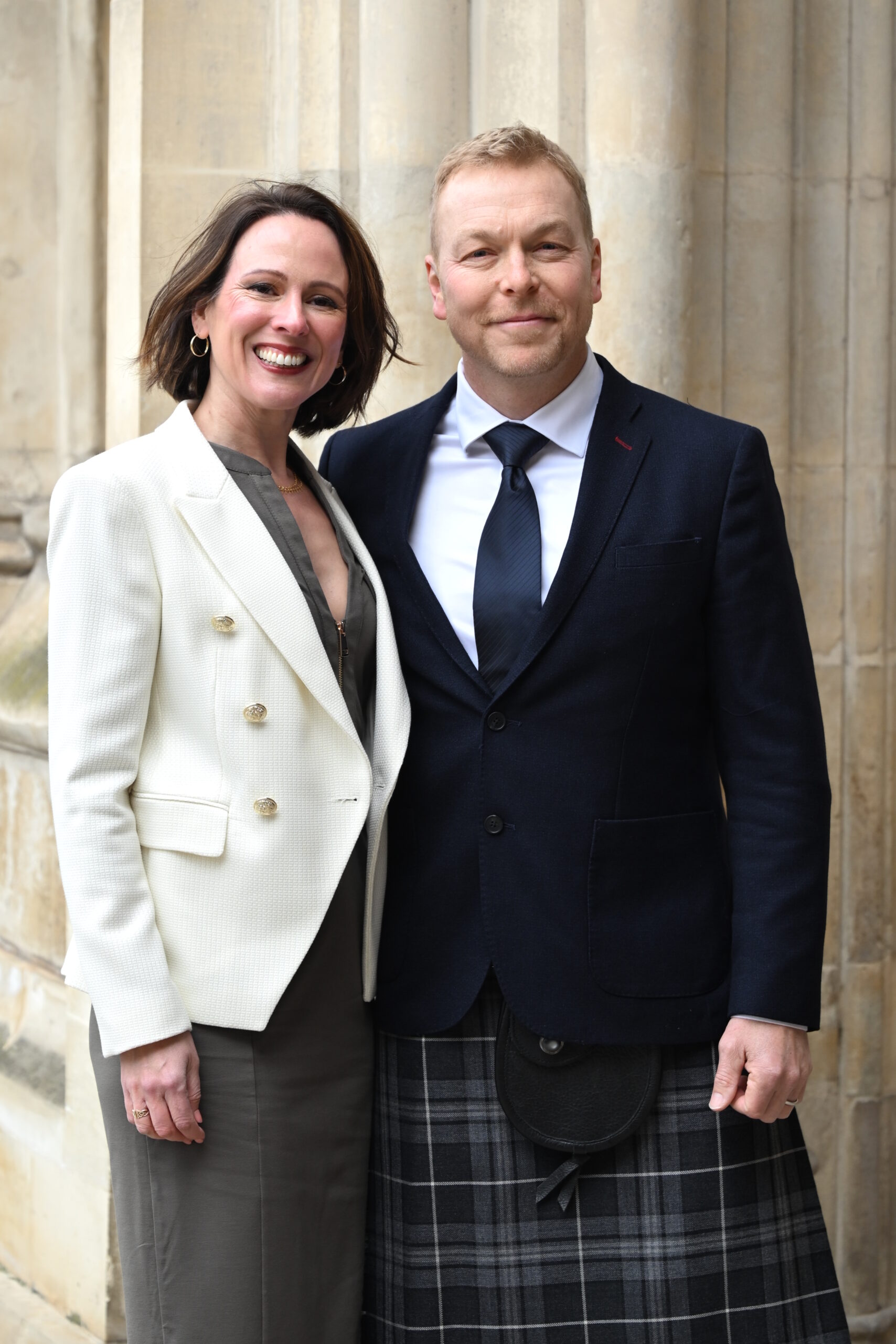 Sir Chris Hoy and Sarra Hoy