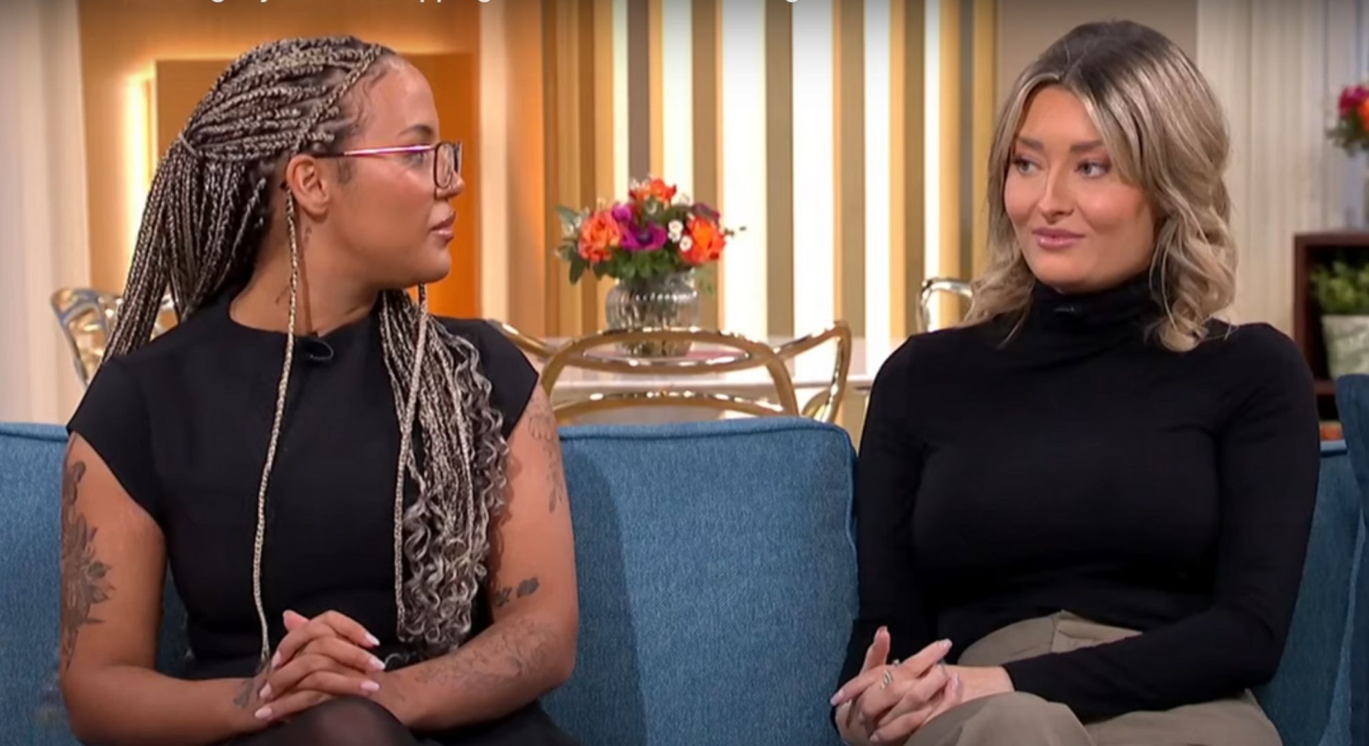 This Morning guests Freya and Latiesha