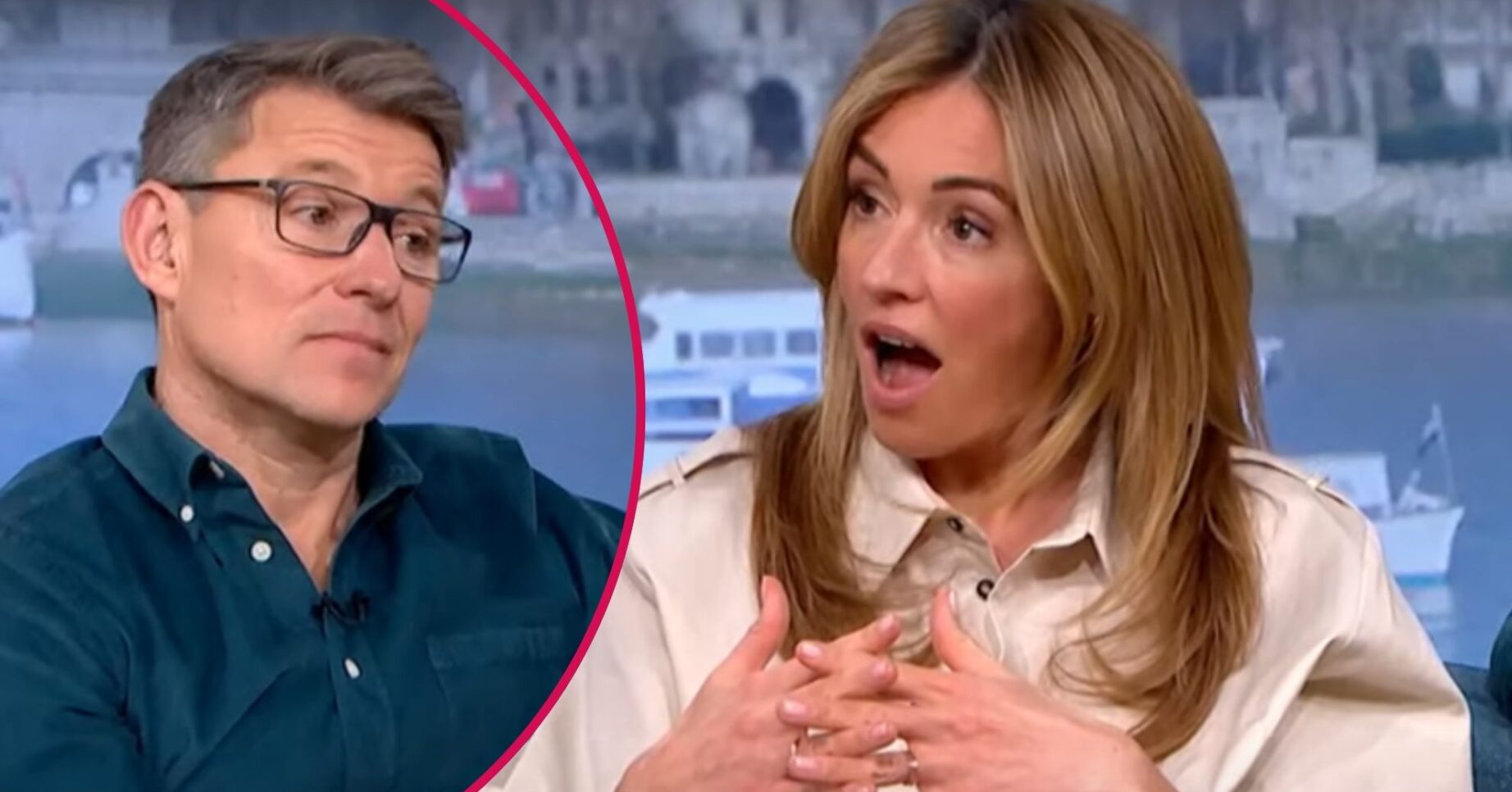 Cat Deeley and Ben Shephard hosting This Morning