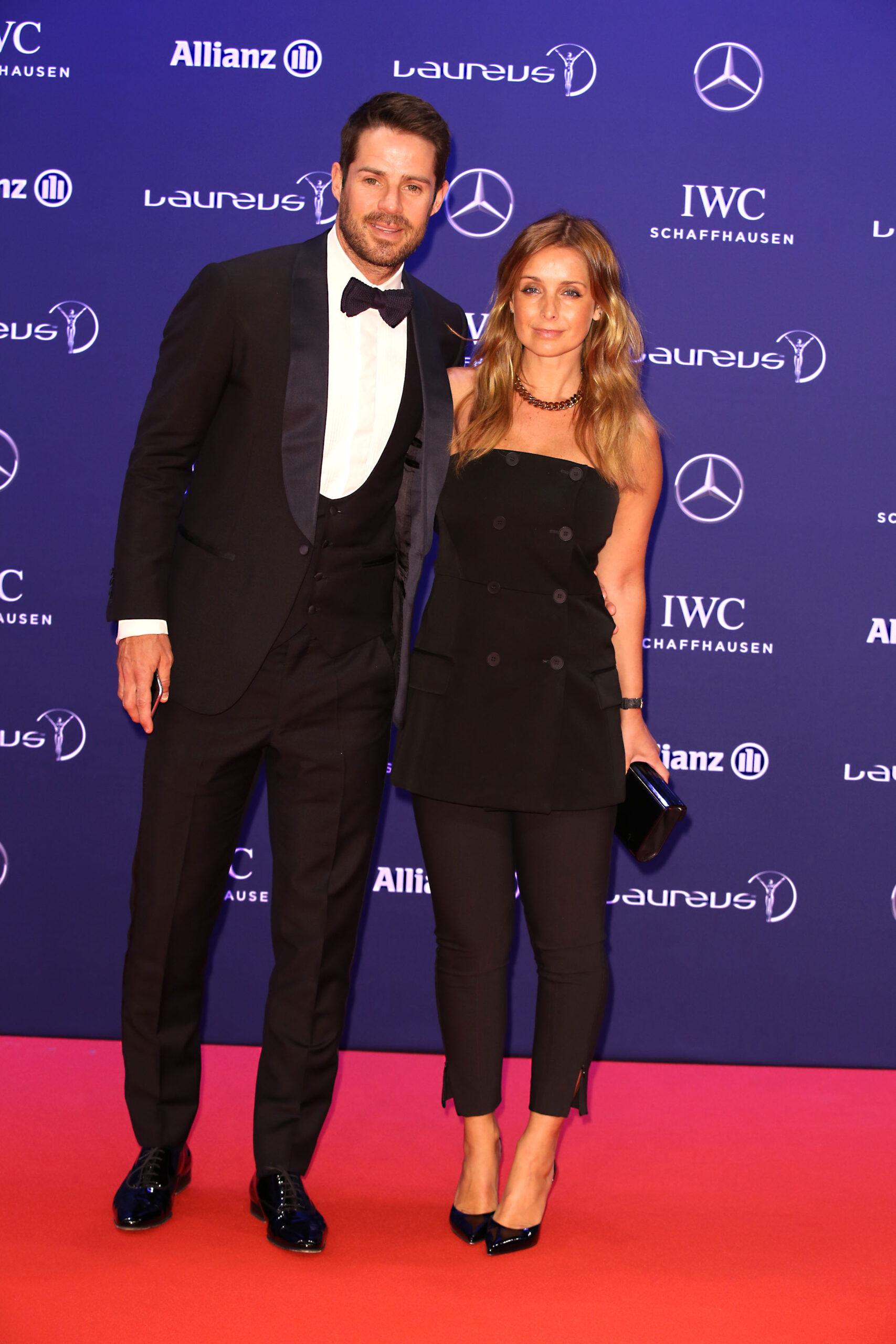 Jamie Redknapp and Louise Redknapp on the red carpet