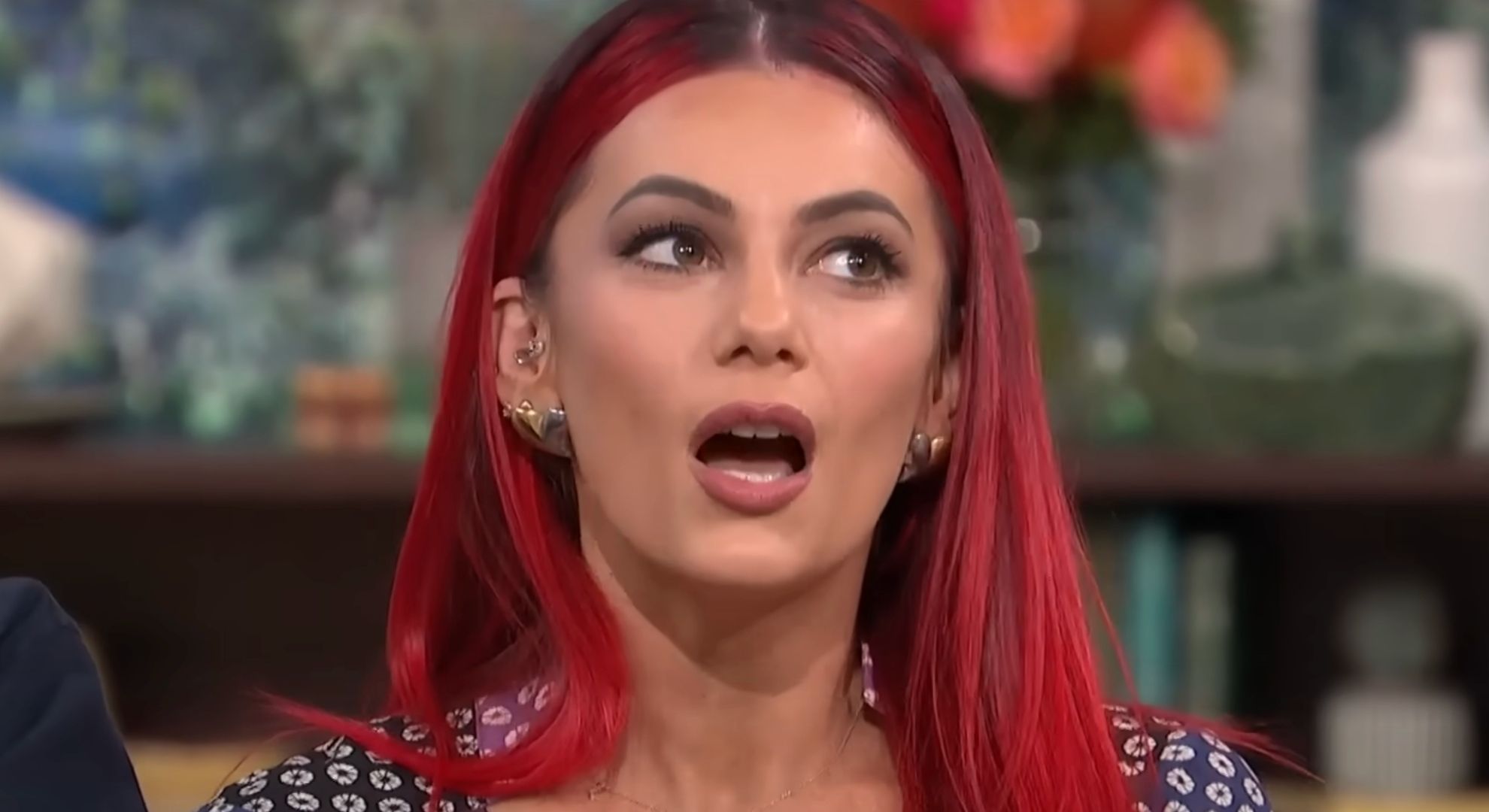 Dianne Buswell speaking on This Morning 