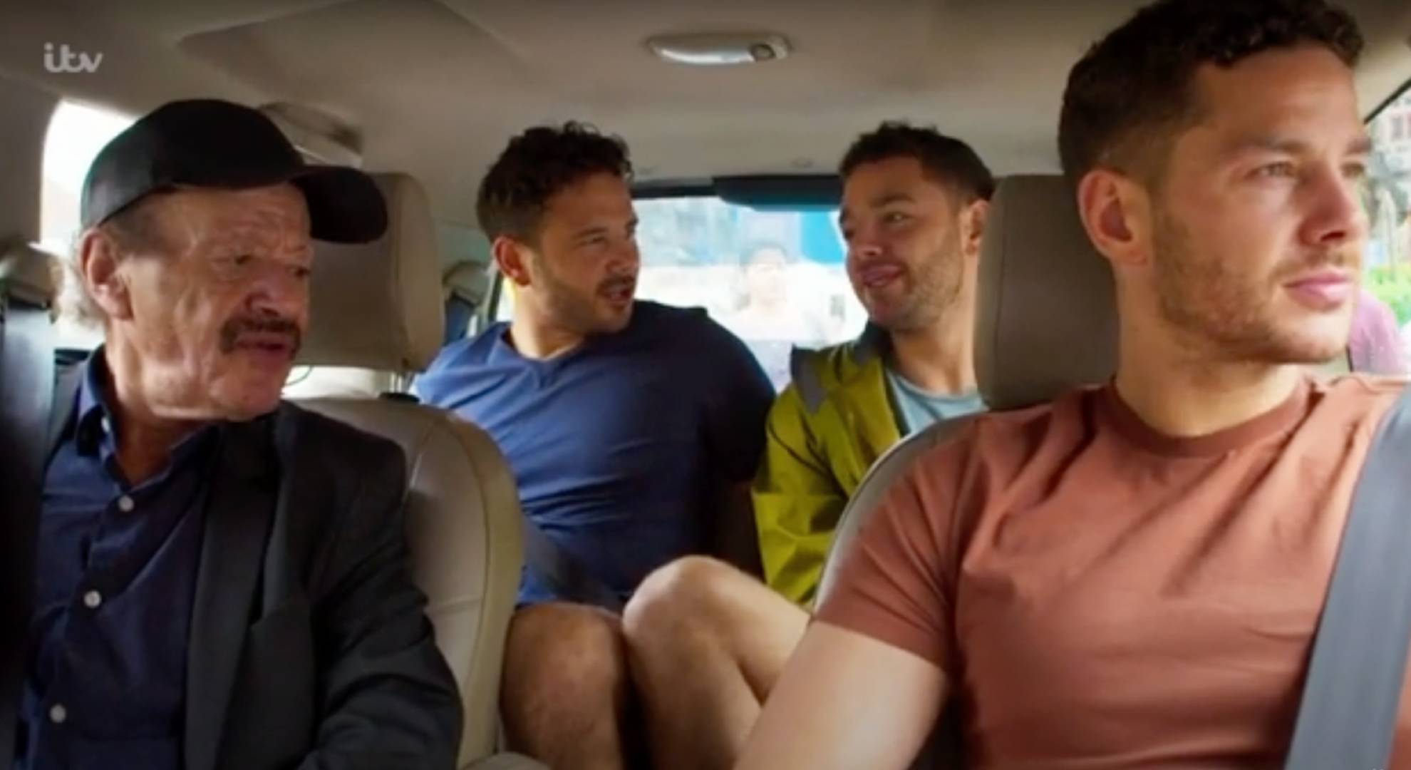 The Thomas brother take a car trip with dad Dougie