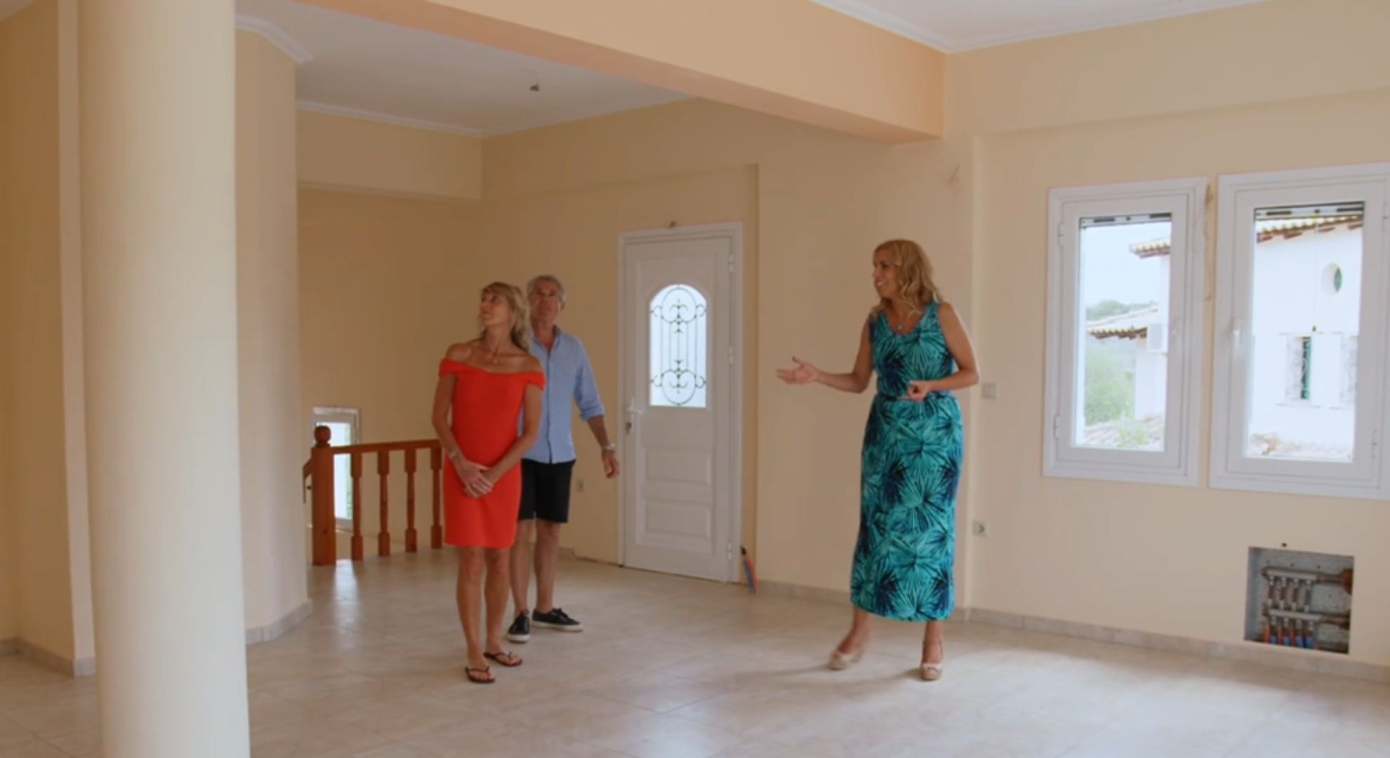 Jasmine showing couple round A Place In The Sun property 