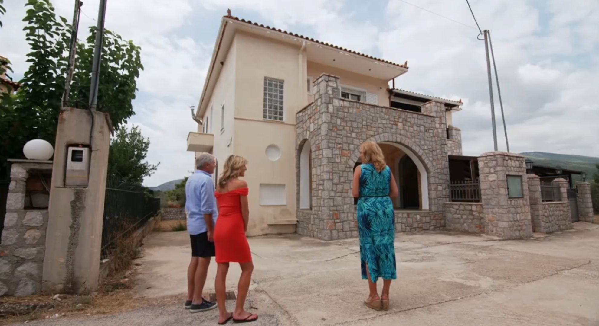 Jasmine showing couple round A Place In The Sun property 