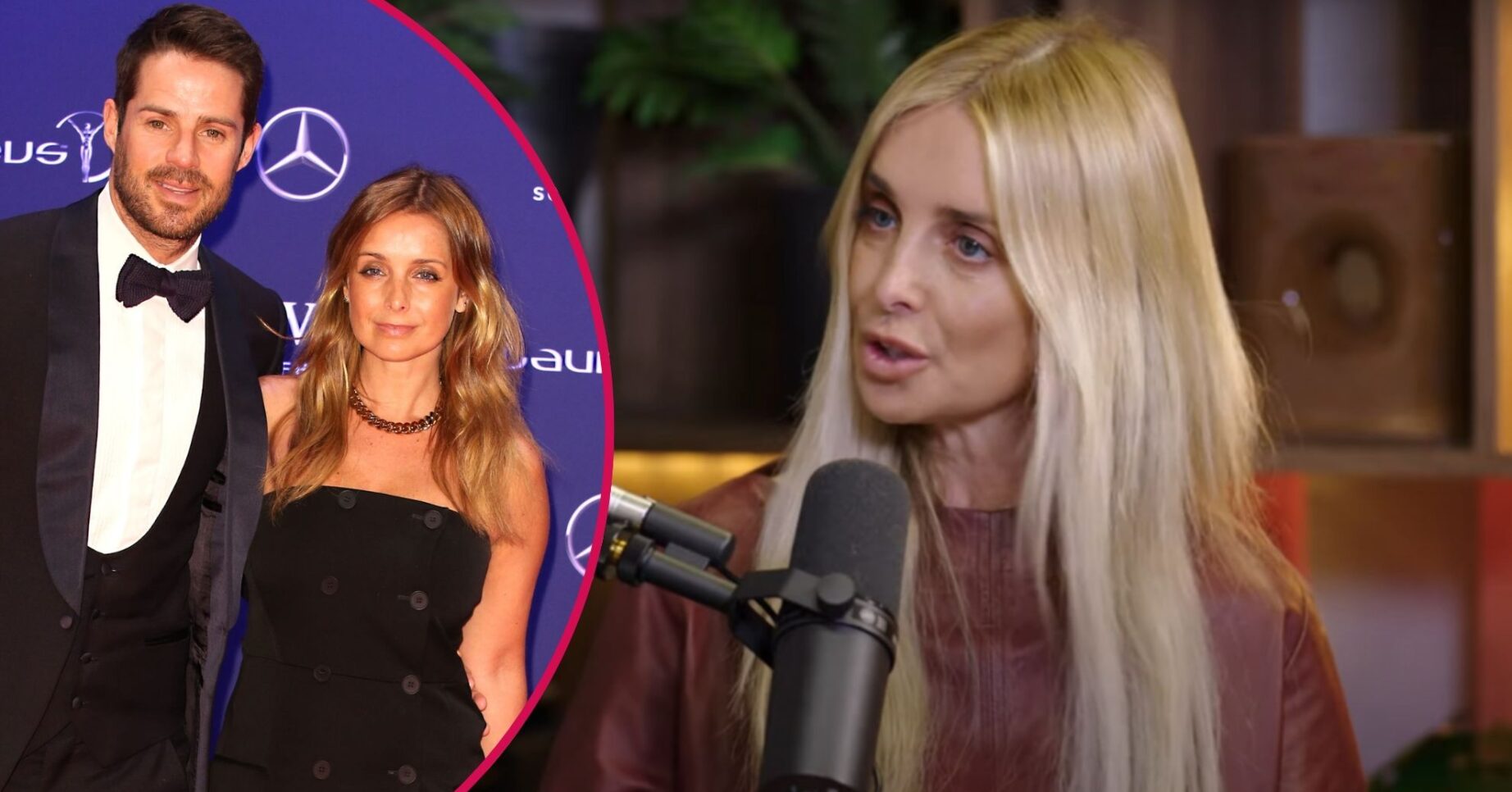 Louise Redknapp on My Happy Place and and Louise and Jamie Redknapp on the red carpet