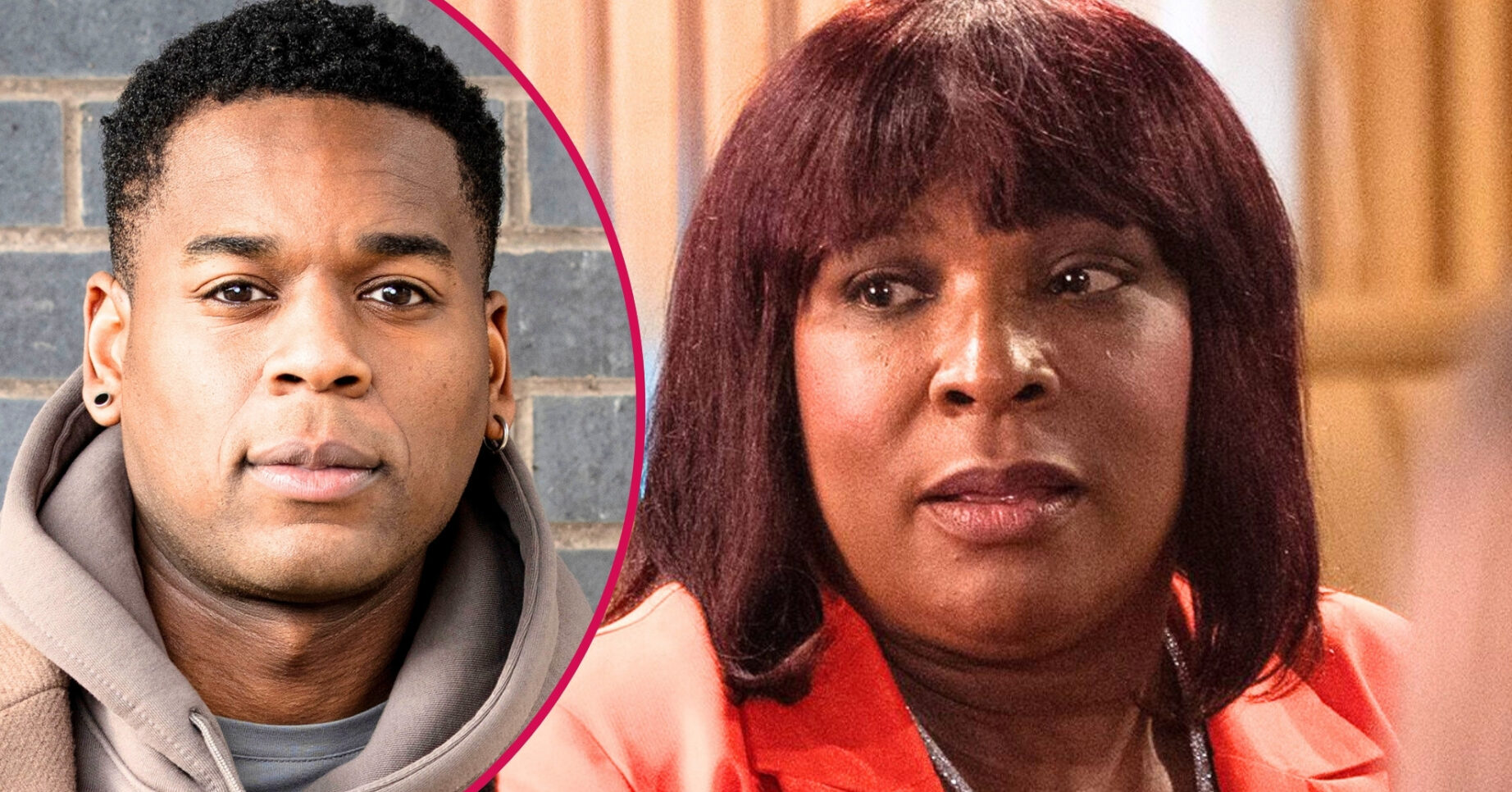 Coronation Street's Aggie, James in a bubble