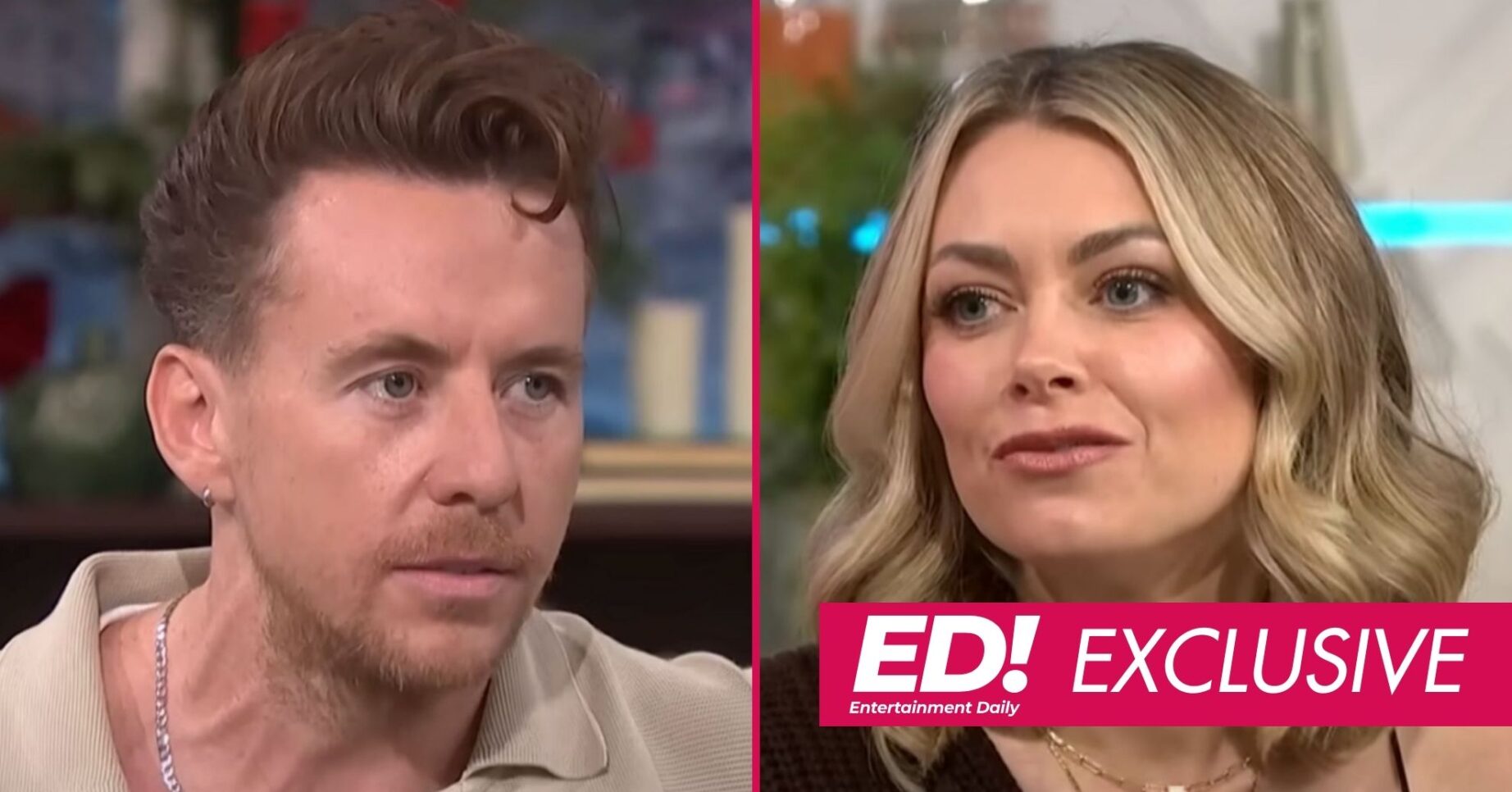 ED exclusive: Danny Jones / Georgia Jones with ED banner