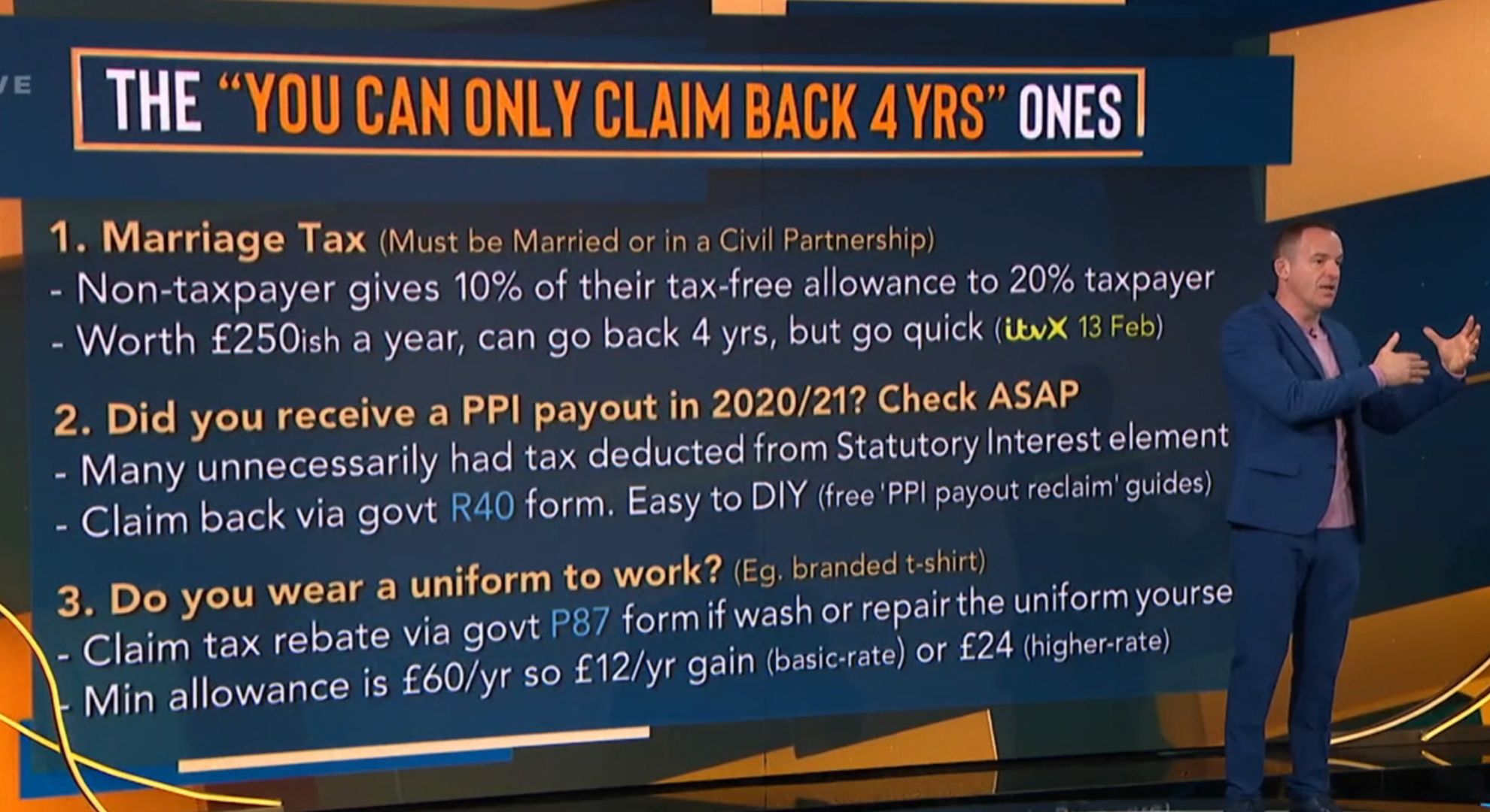 Martin Lewis on his Money Show