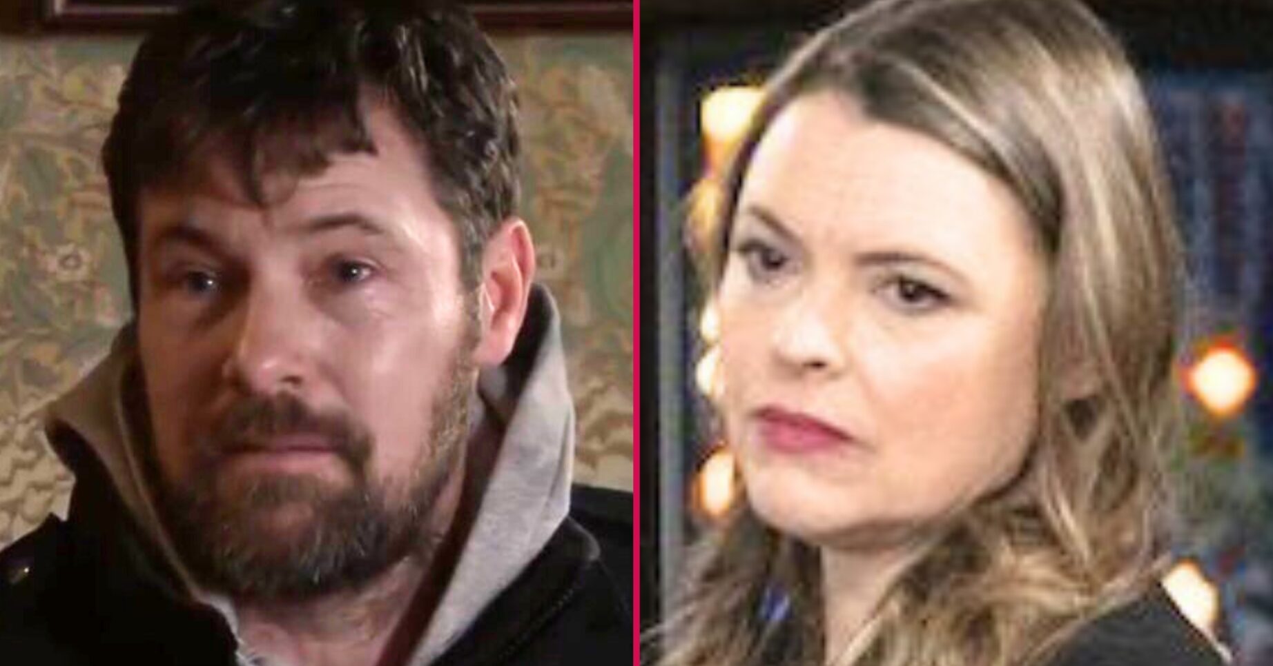 Coronation Street's Rob, Tracy split pic