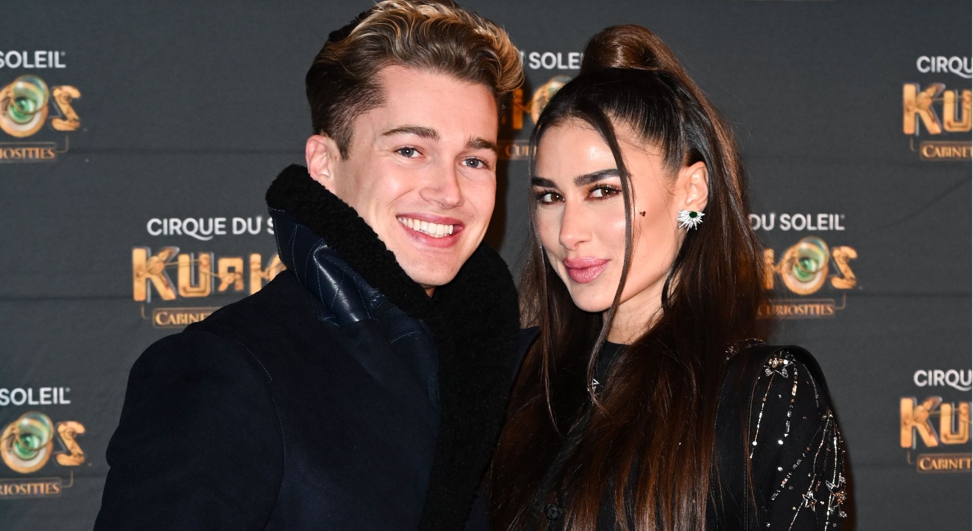 AJ Pritchard and Zara Zoffany smiling together 