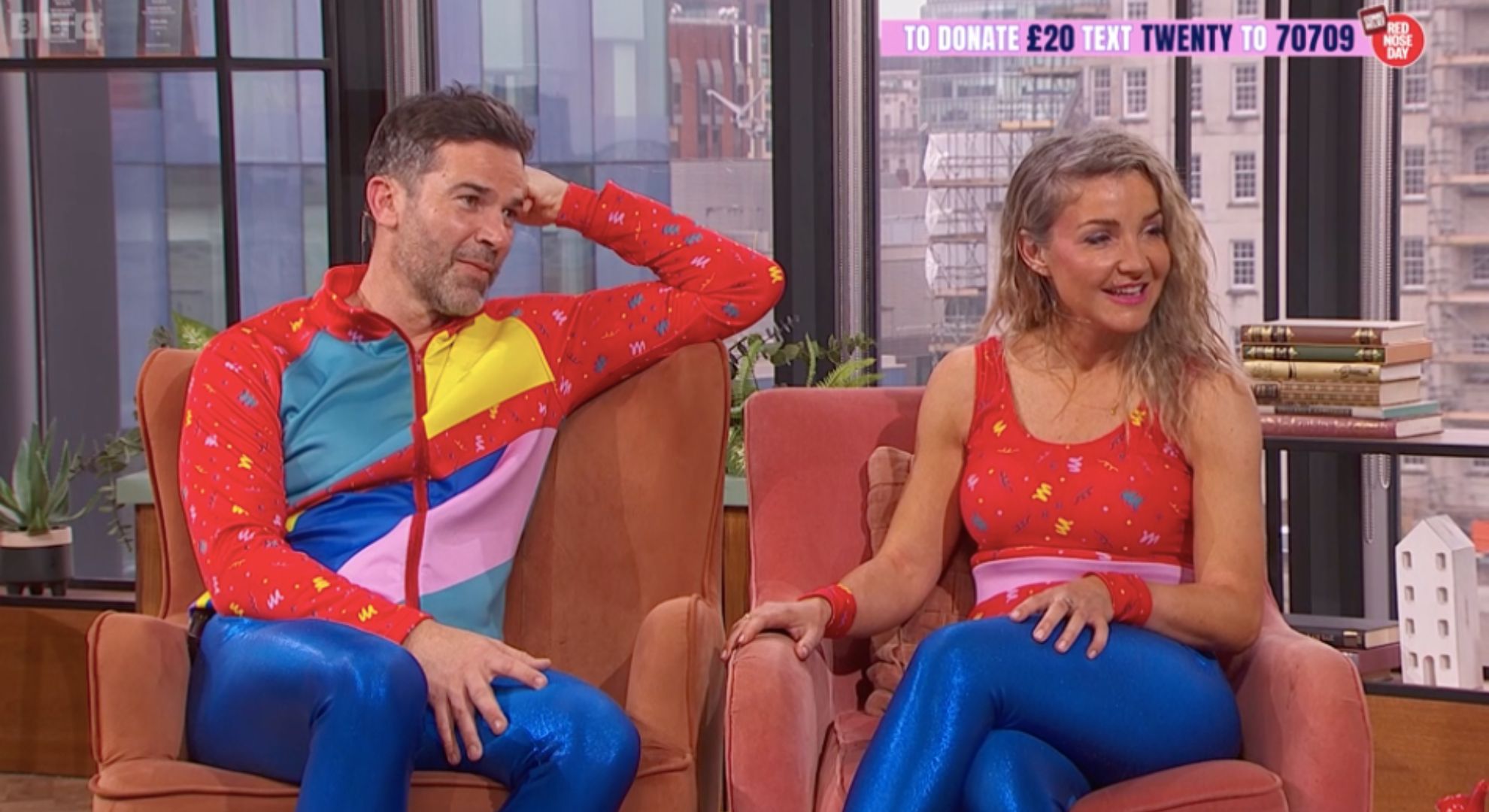 Gethin and Helen on Morning Live