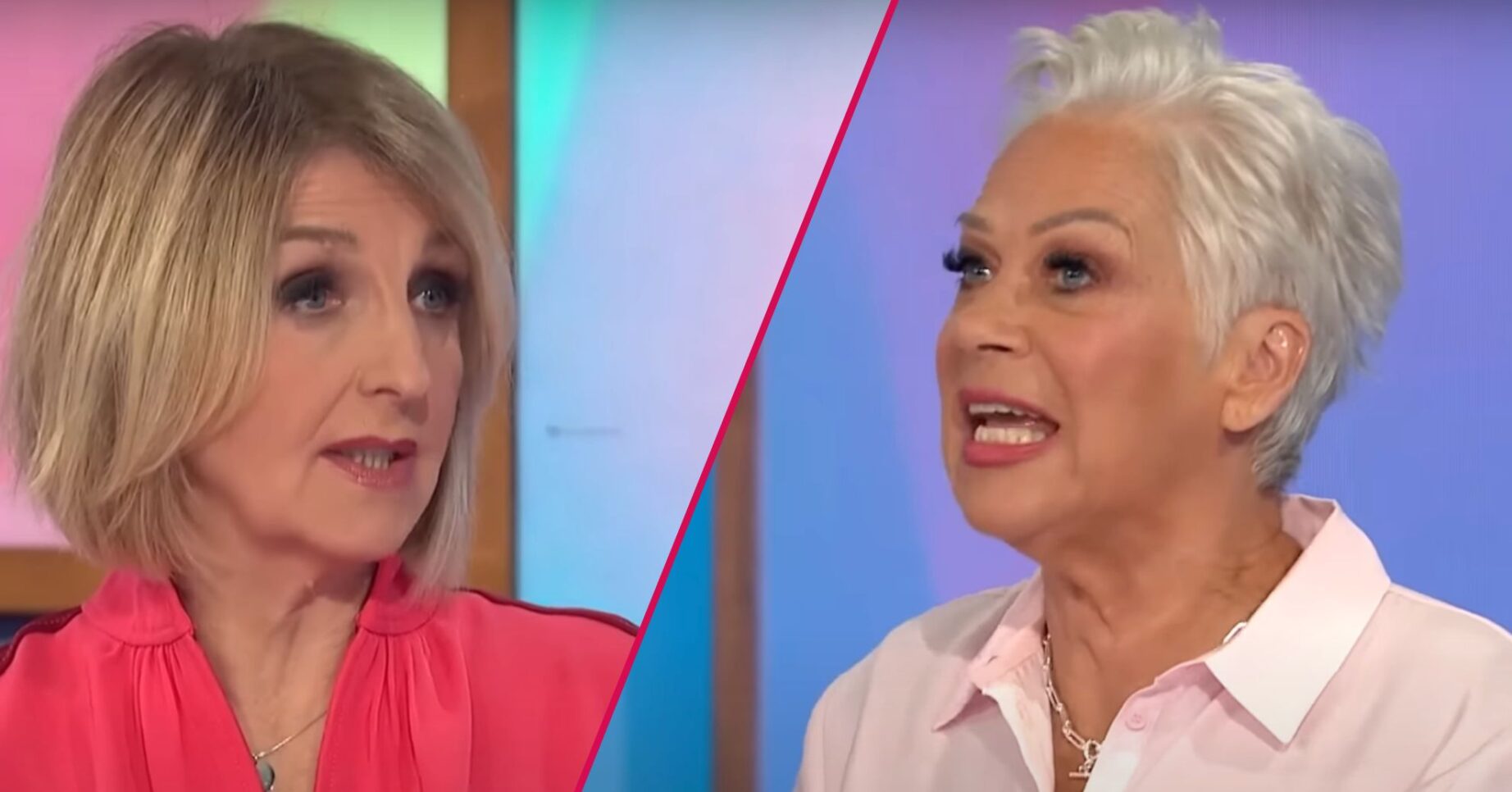 Kaye Adams and Denise Welch on Loose Women