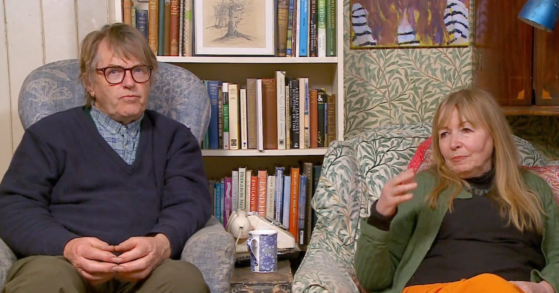 Mary and Giles on Gogglebox