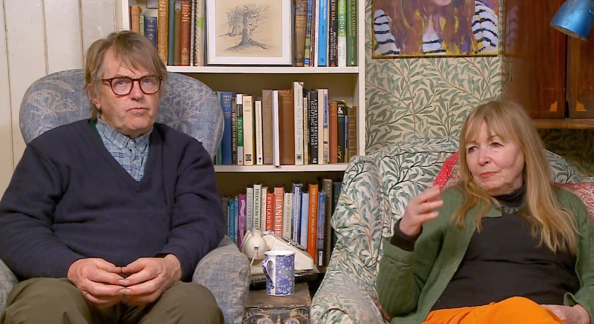 Mary and Giles on Gogglebox