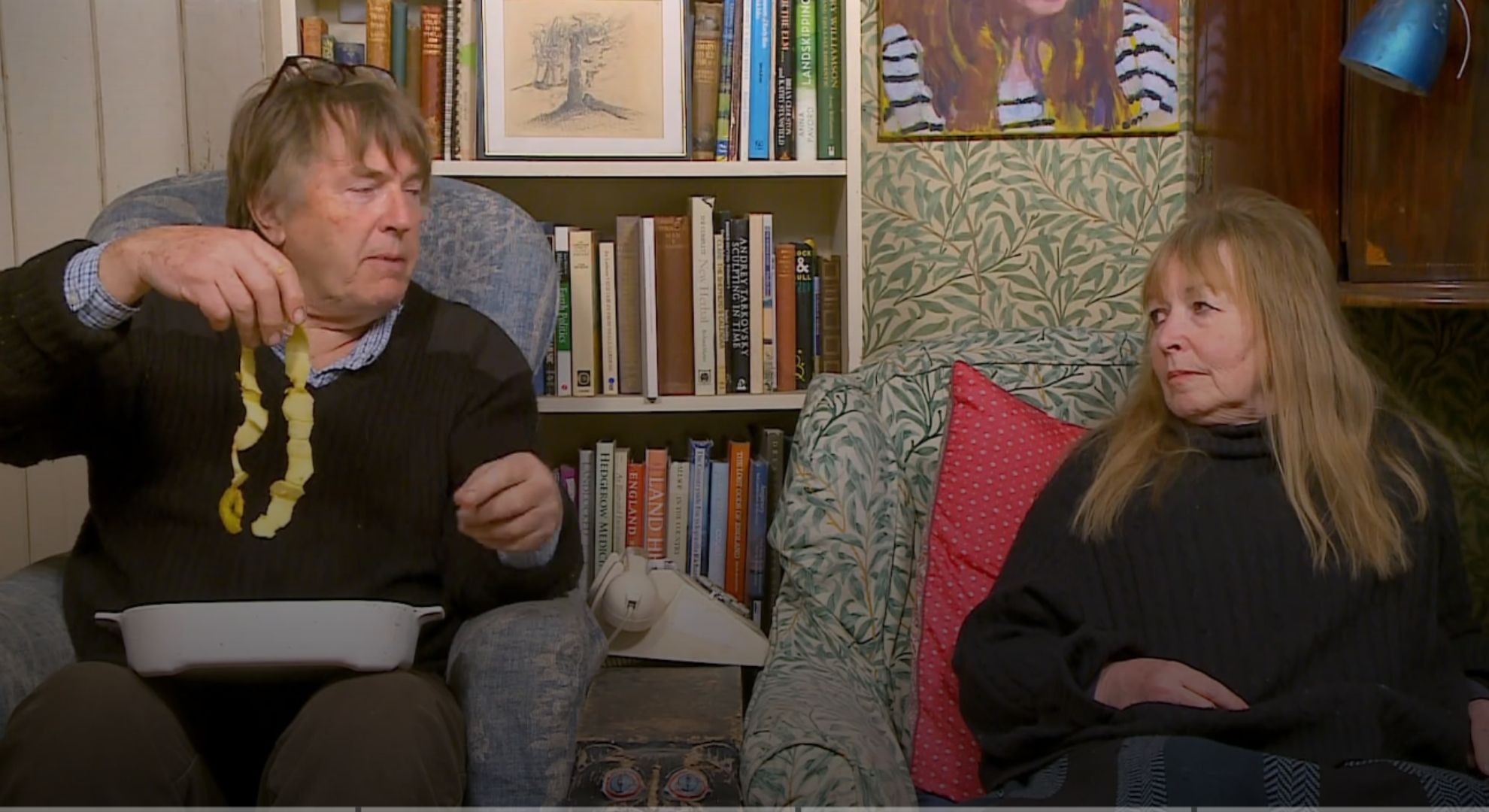 Mary and Giles on Gogglebox