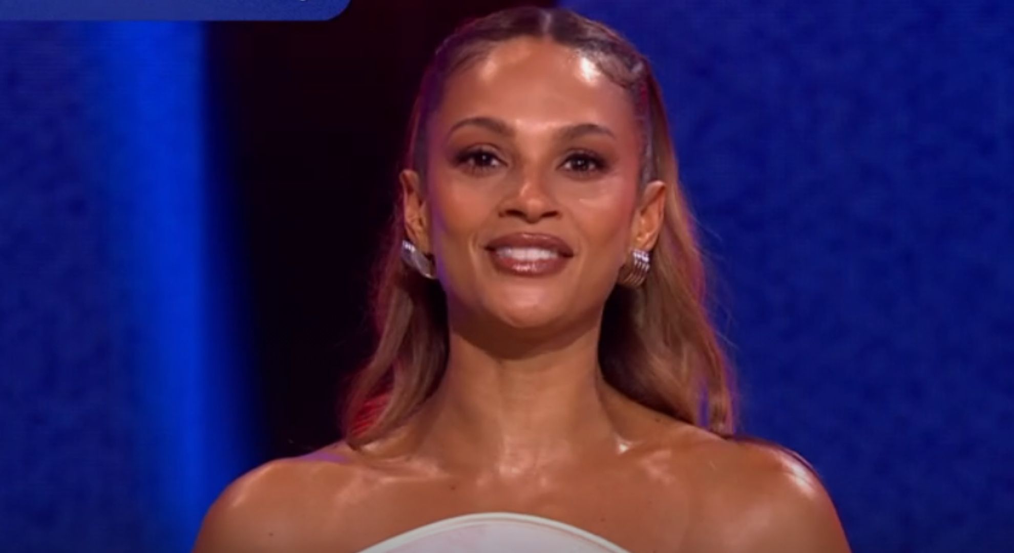 Alesha Dixon smiling