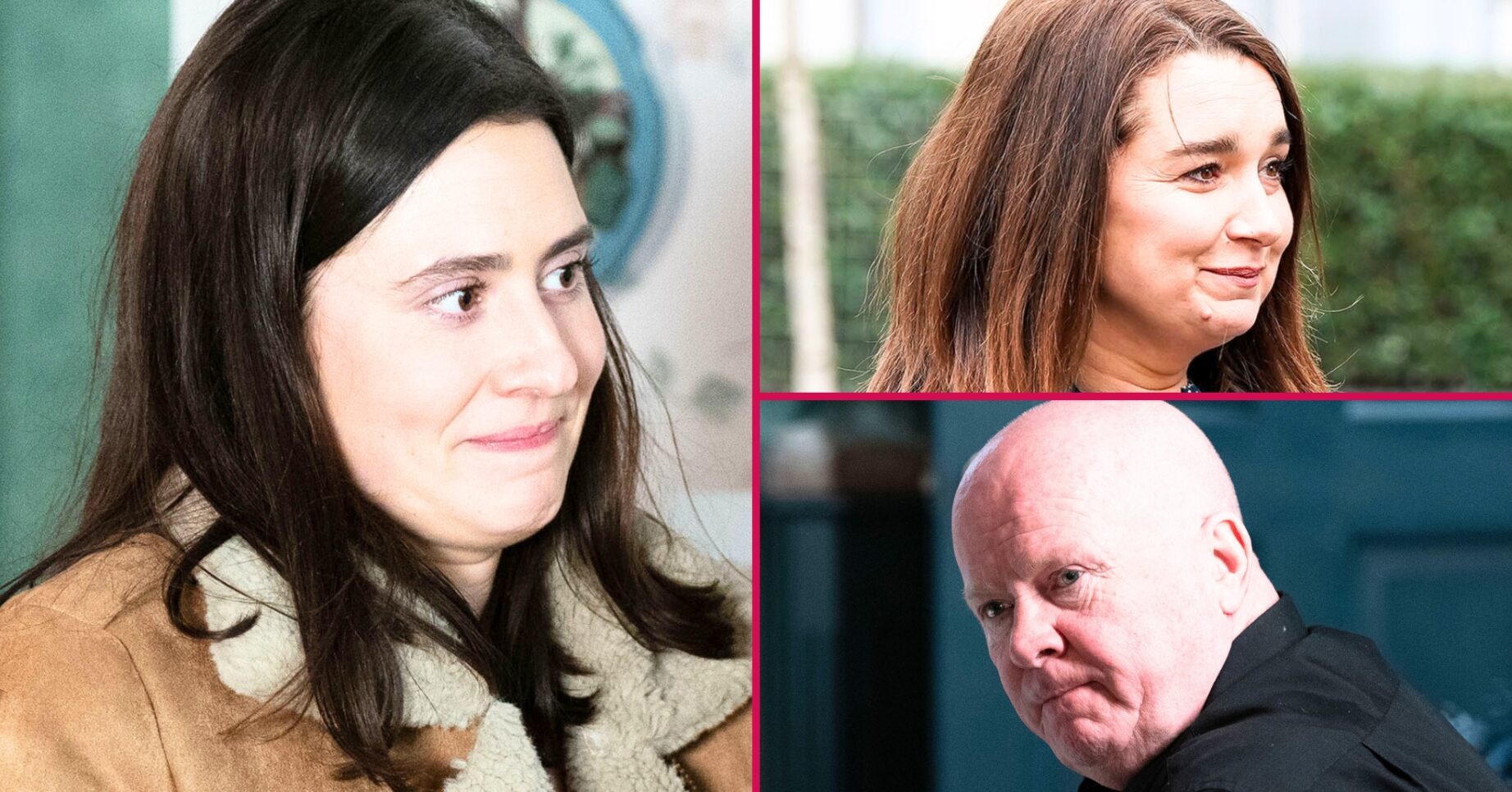 EastEnders' Bex, Vicki, Phil