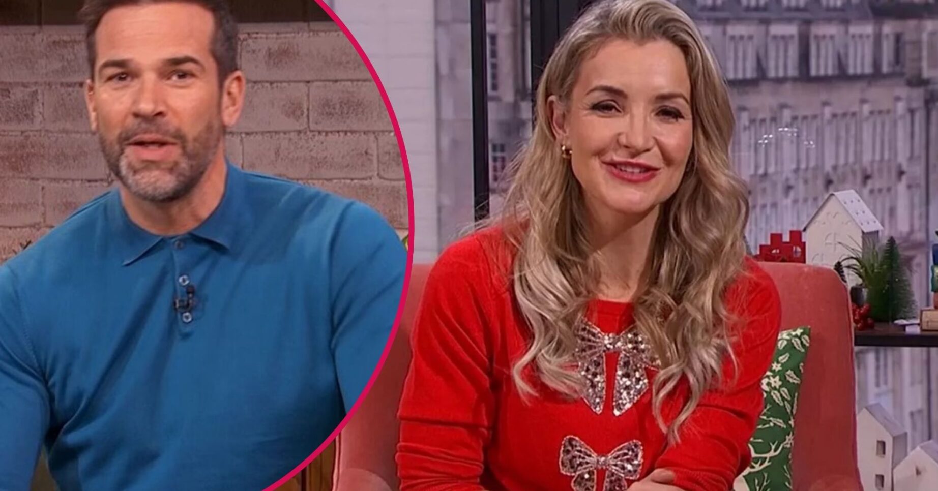 Gethin Jones and Helen Skelton hosting Morning Live