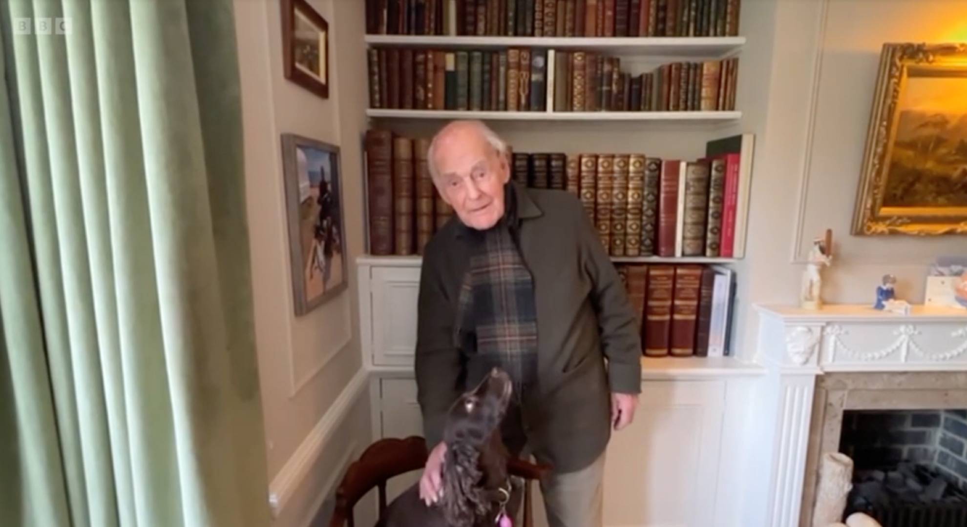 Mary Berry's husband Paul appeared on The One Show