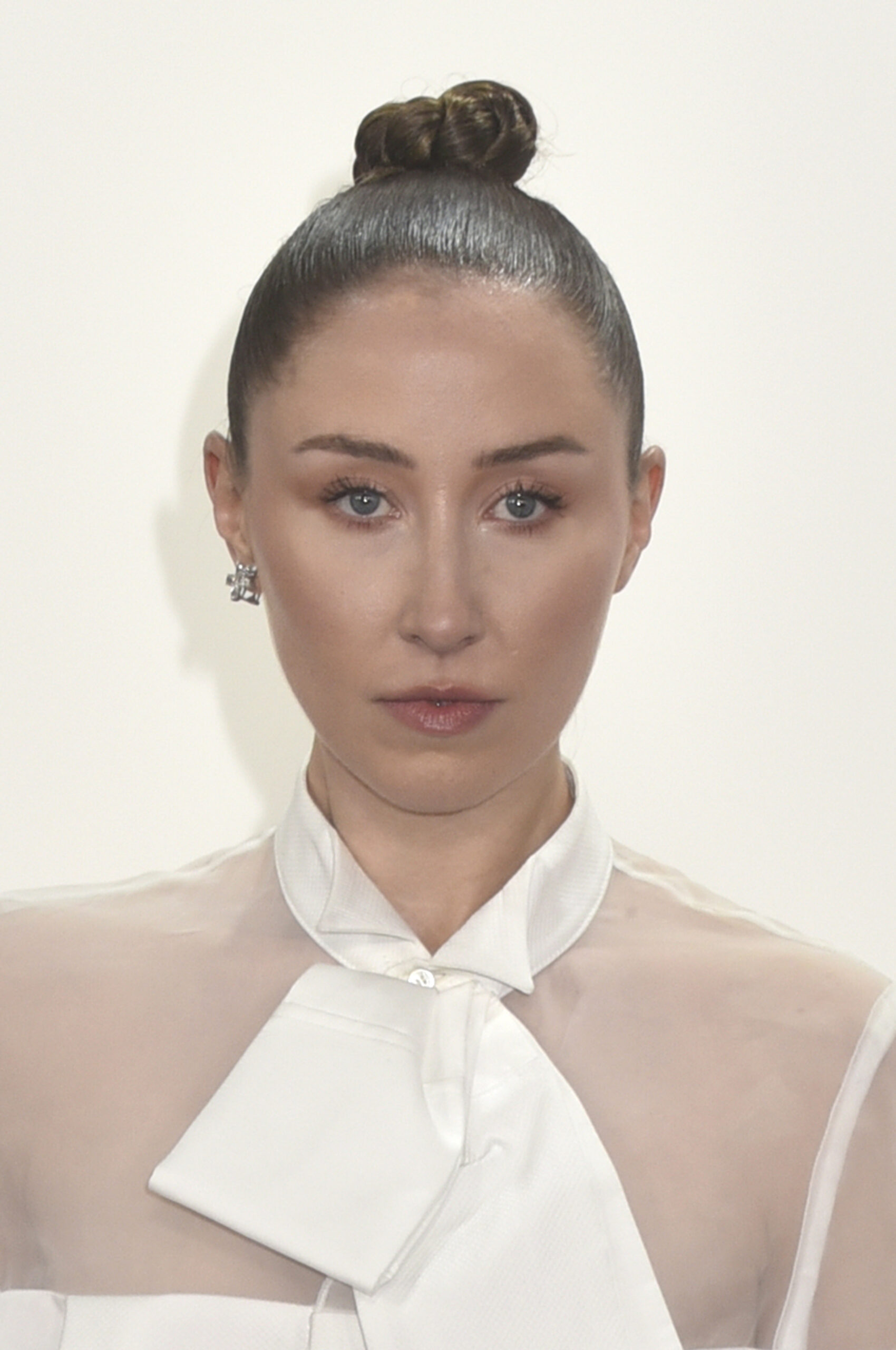 Erin Doherty looking in front