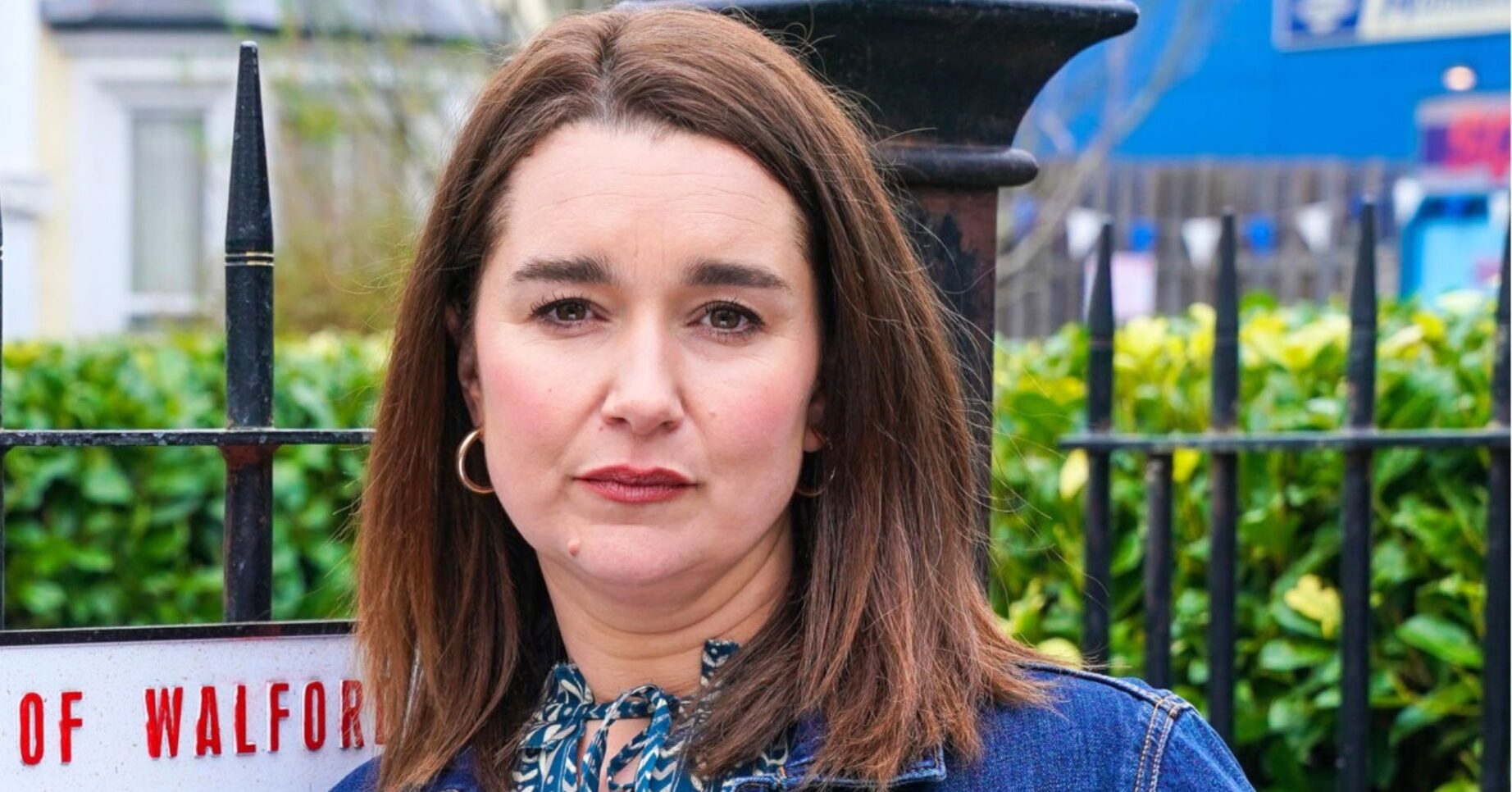 Alice Haig as Vicki Fowler in promo shot (Credit: BBC/Composite: ED!)