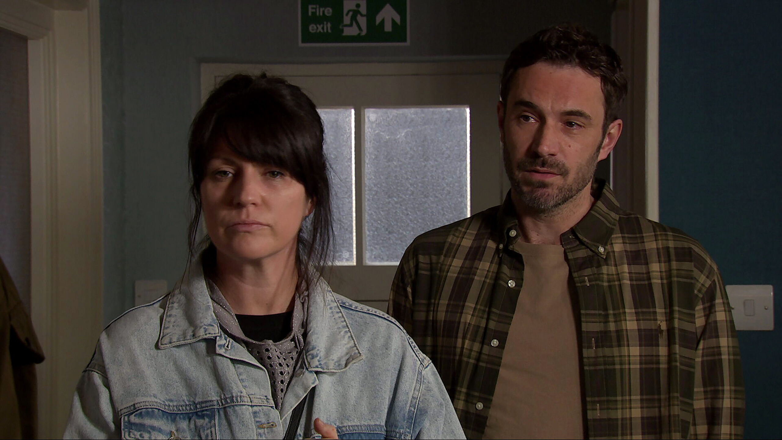 Emmerdale's Kerry and John