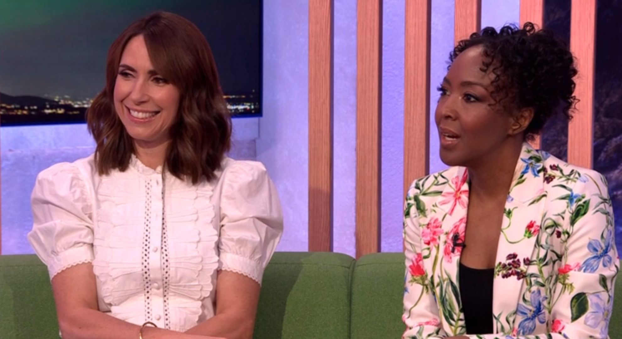 Alex Jones and Angellica Bell on The One Show