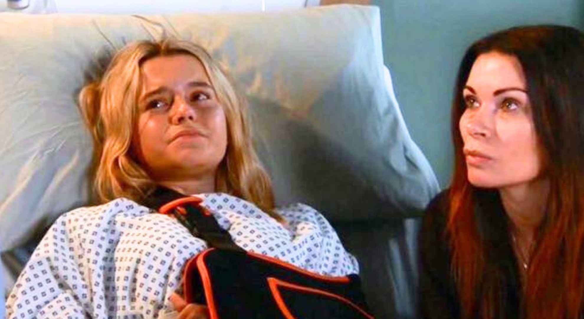 Coronation Street's Betsy and Carla in hospital