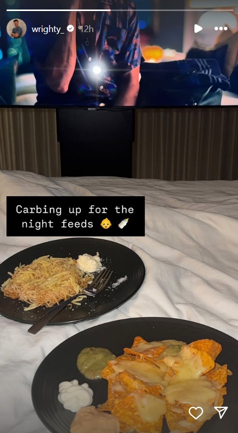 Mark Wright Instagram Story